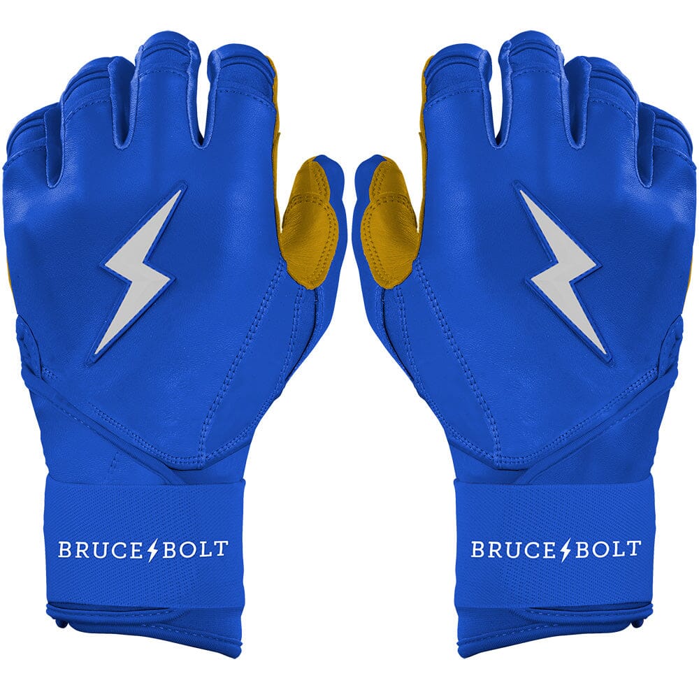 Premium Long Cuff Batting Gloves with Reinforced Leather | ROYAL Pro