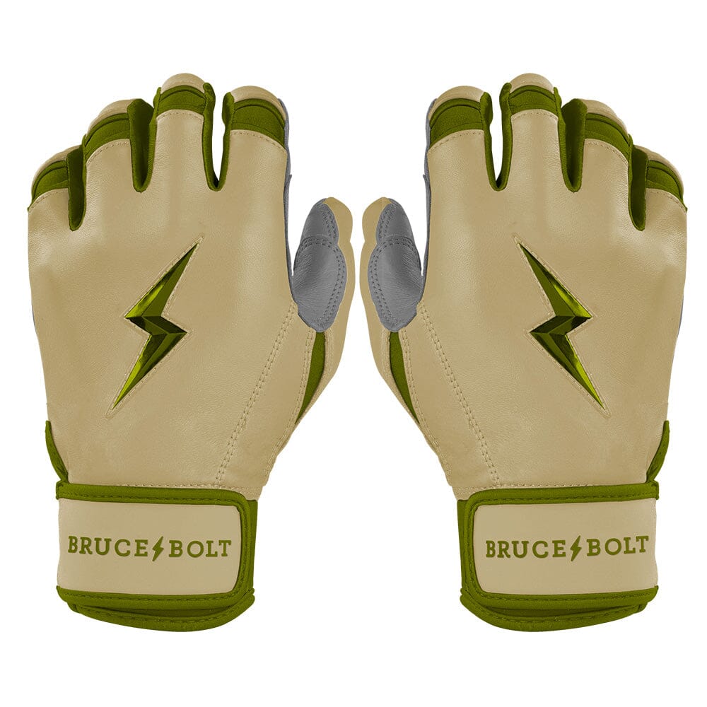 Premium Pro Patriot Series Batting Gloves - Military Beige | Bruce Bolt