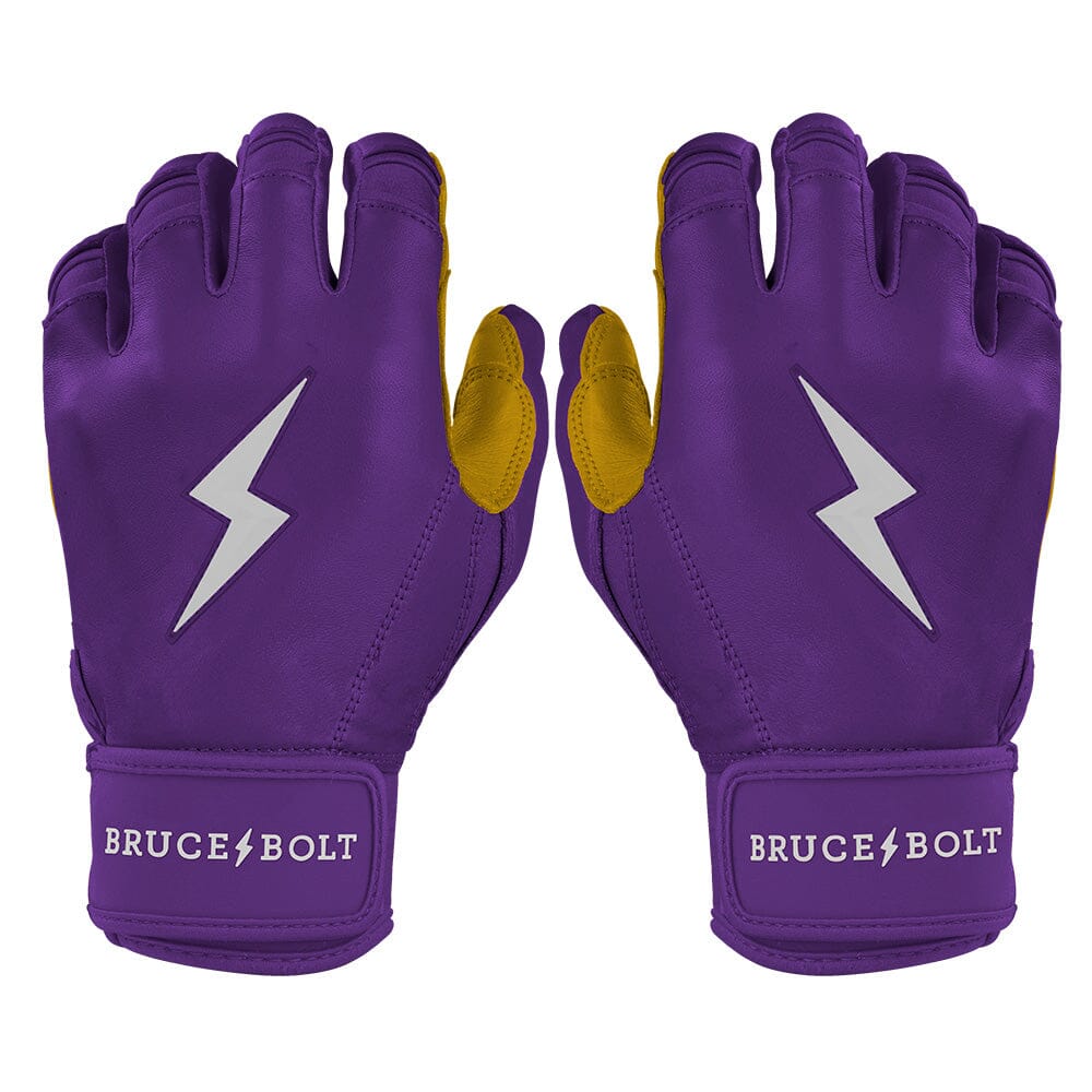 Premium Pro Short Cuff Batting Gloves with Reinforced Palm | Bruce Bolt