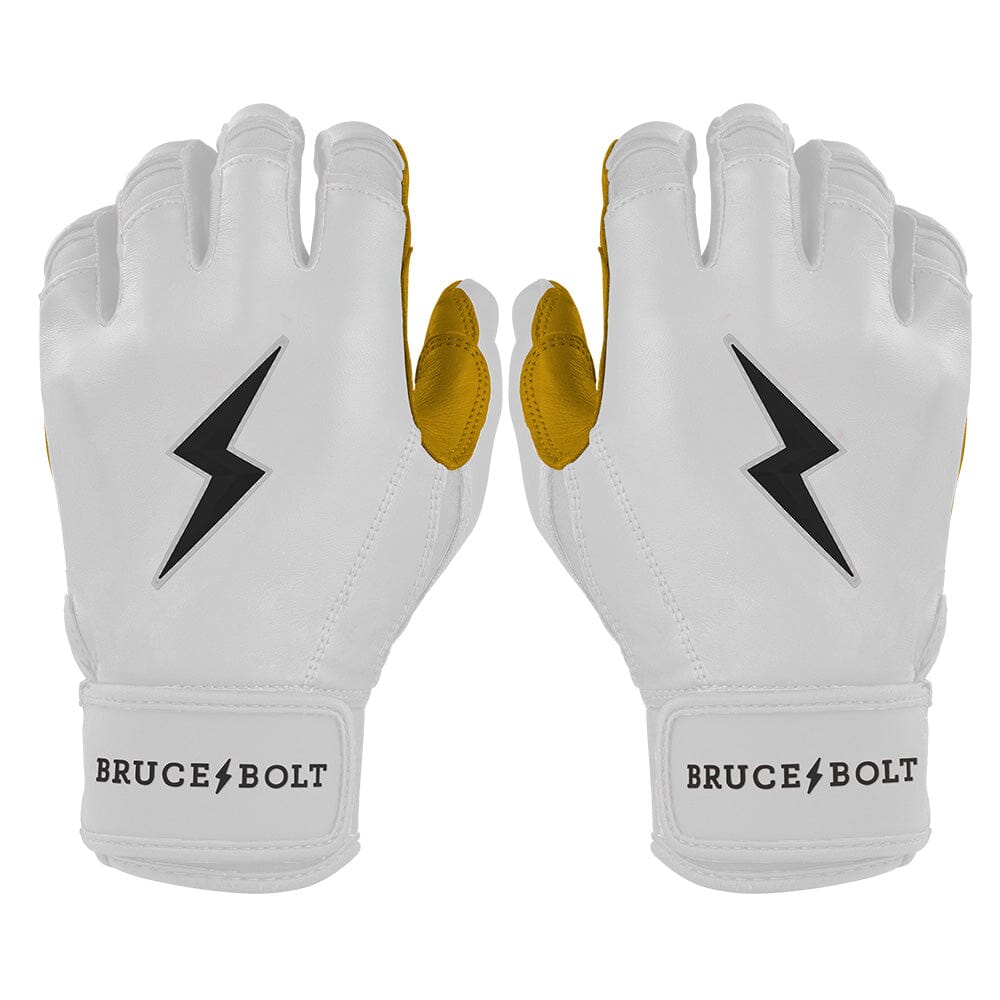 Premium Pro Baseball Batting Gloves with Reinforced Palm & Wide Cuff | Bruce Bolt