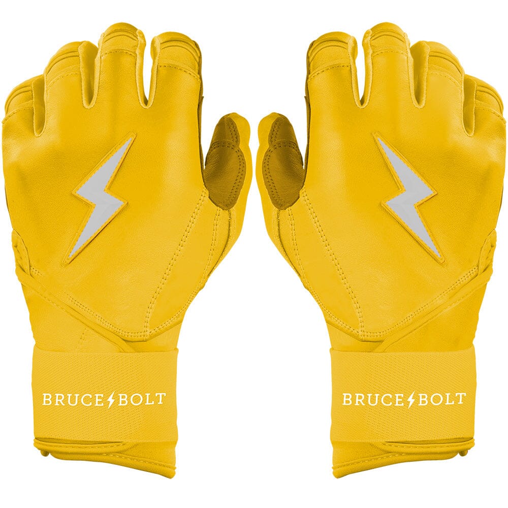 Premium Long Cuff Batting Gloves with Reinforced Palm | Bruce Bolt