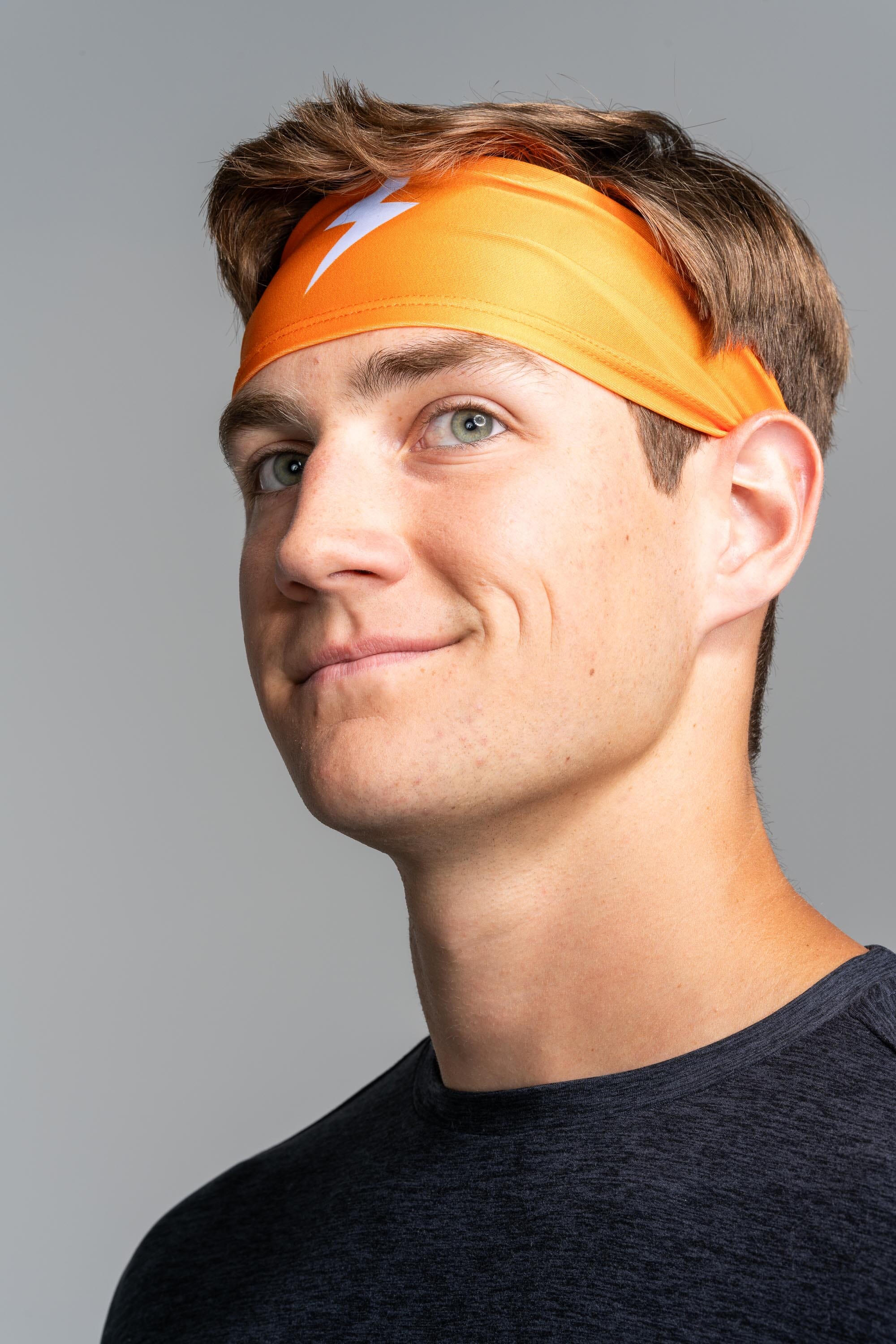 Performance Headband for Workouts & Sports | Bruce Bolt Orange