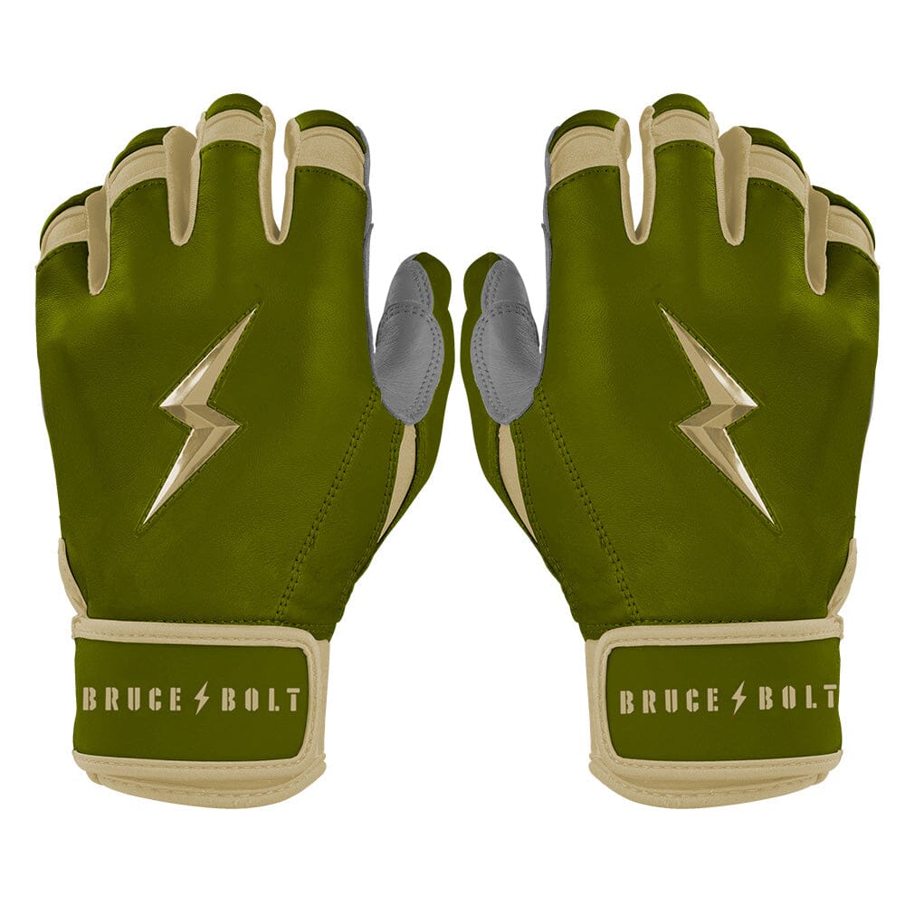 Premium Pro Patriot Series Batting Gloves - 0.9mm Cabretta Leather | Bruce Bolt