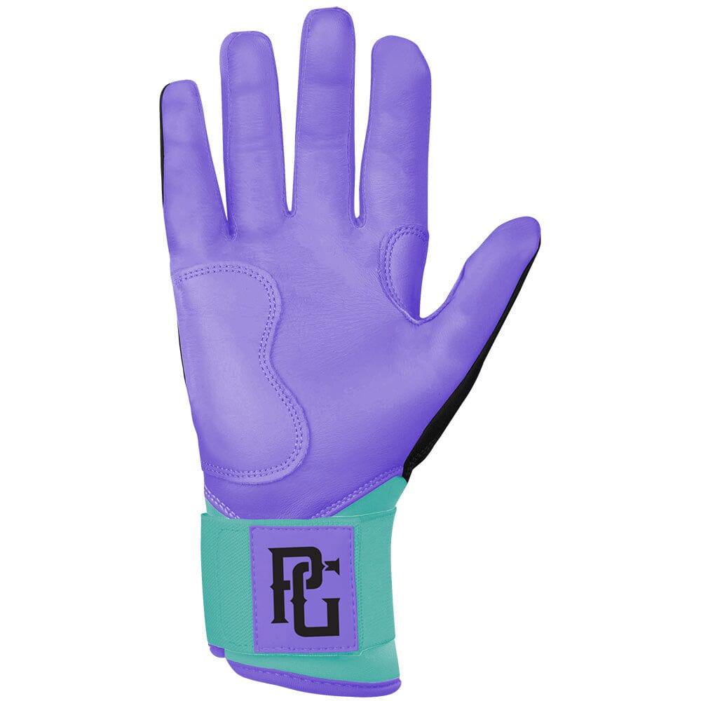 Premium Long Cuff Batting Gloves with Cabretta Leather | Bruce Bolt Moonshots