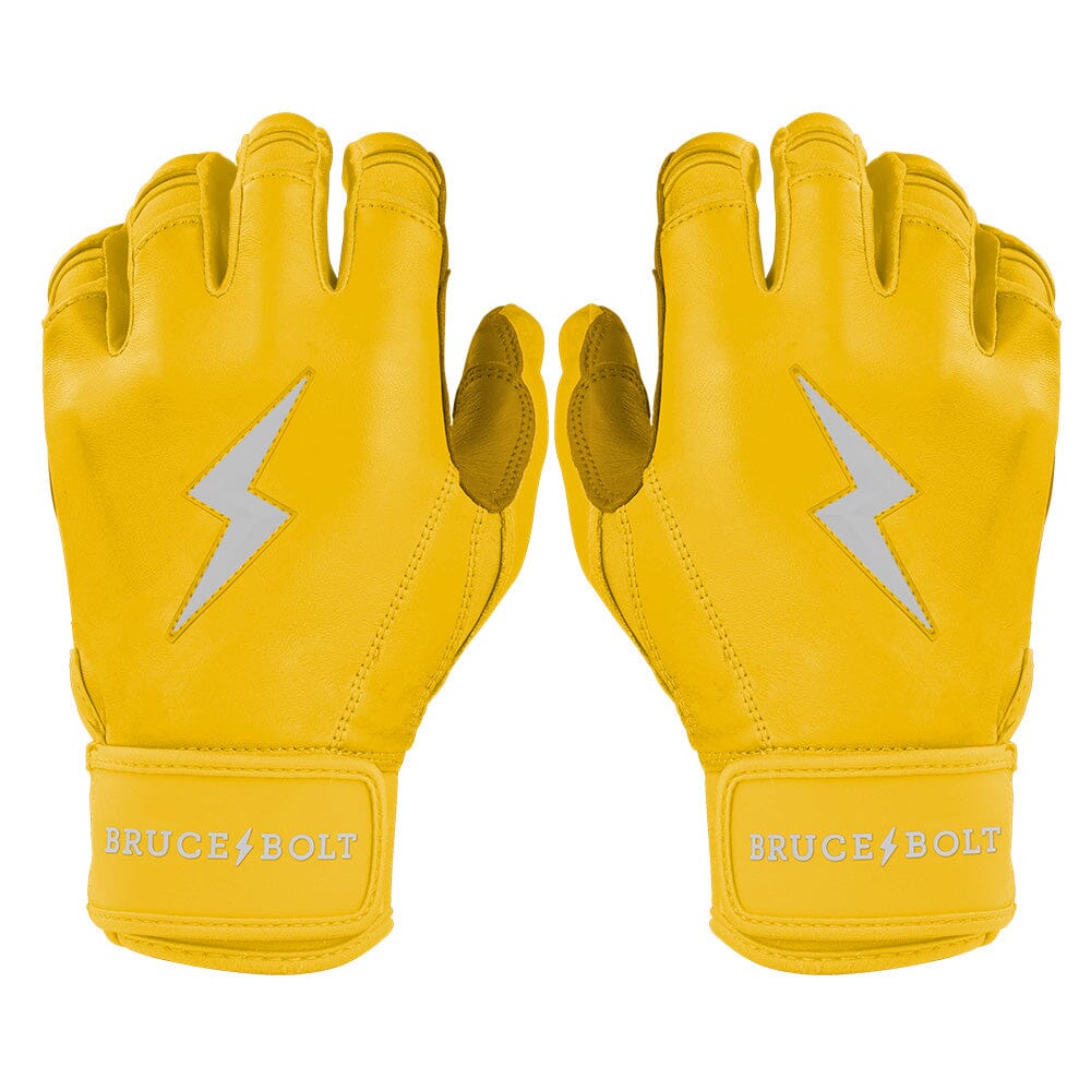 Premium Pro Short Cuff Batting Gloves with Reinforced Palm | Bruce Bolt