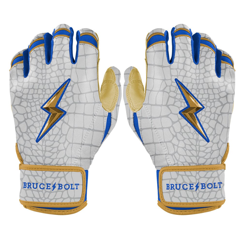 Premium Short Cuff Batting Gloves with Double Reinforced Palm | CAGLIANONE GATOR