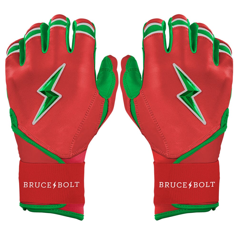 Limited Edition Big League Chew Batting Gloves with Cabretta Leather | Slammin' Strawberry