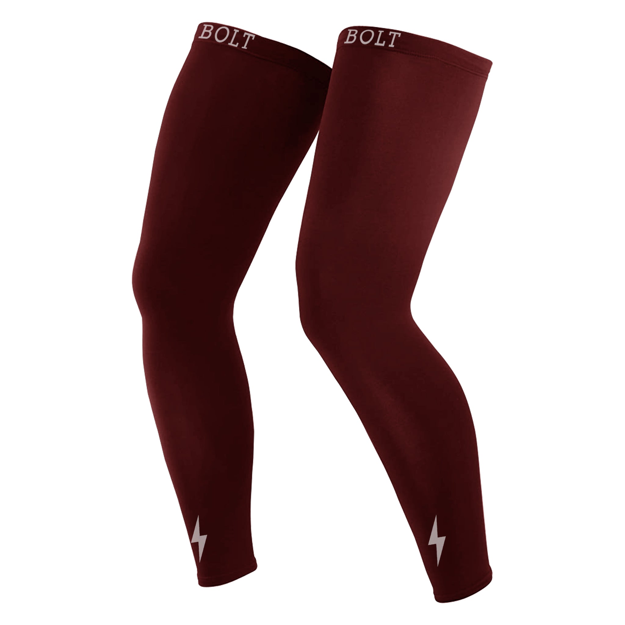Xtra Long Compression Leg Sleeves for Sports & Recovery | BRUCE BOLT