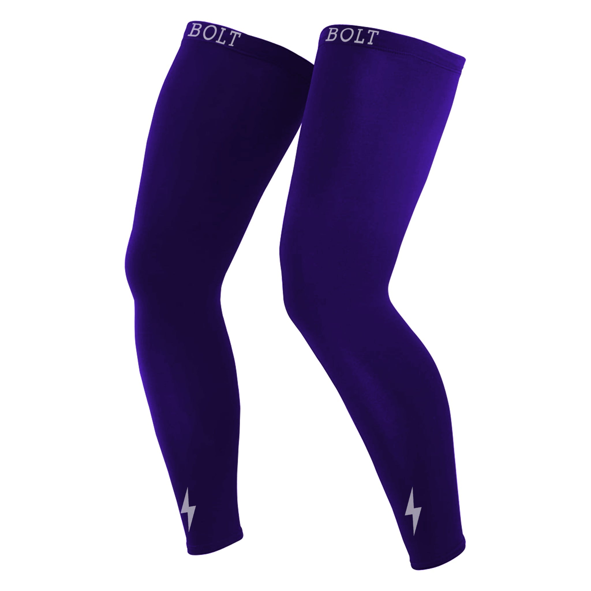 Extra Long Compression Leg Sleeves for Sports & Recovery | BRUCE BOLT