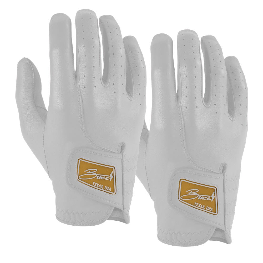 Premium Cabretta Leather Golf Gloves (2-Pack) for Left-Handed Swing | Bruce Bolt