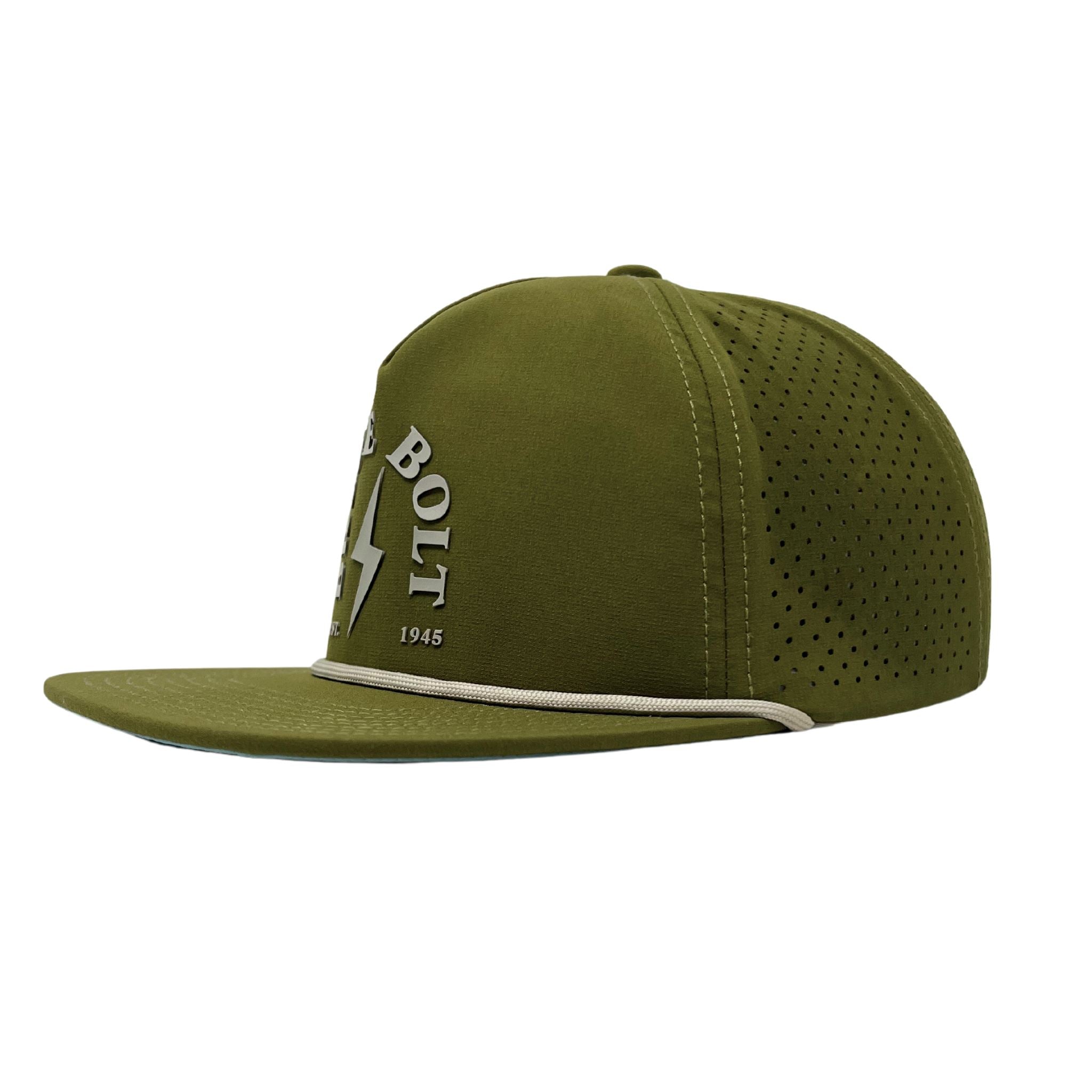 Water-Resistant Rope Snapback Hat for Golf & Outdoor | BRUCE BOLT
