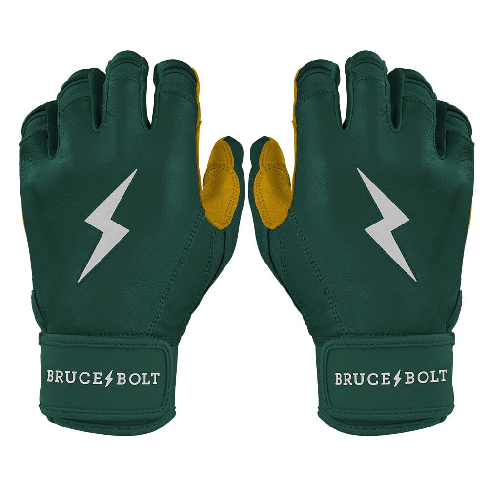 Premium Pro Short Cuff Batting Gloves with Reinforced Palm | Bruce Bolt