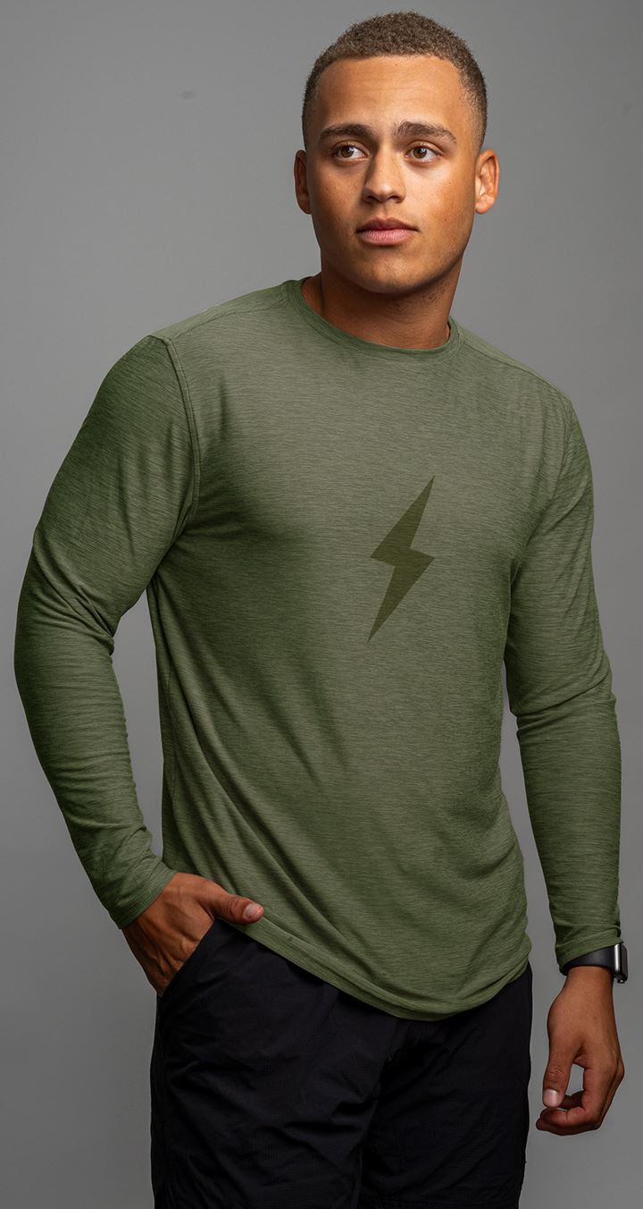 SuperSoft Long Sleeve T-Shirt for Workouts & Casual Wear | BOLT