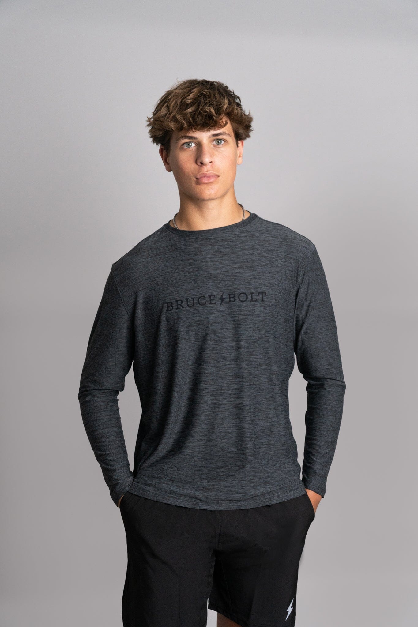 SuperSoft Long Sleeve T-Shirt for Workouts & Casual Wear | BRUCE BOLT