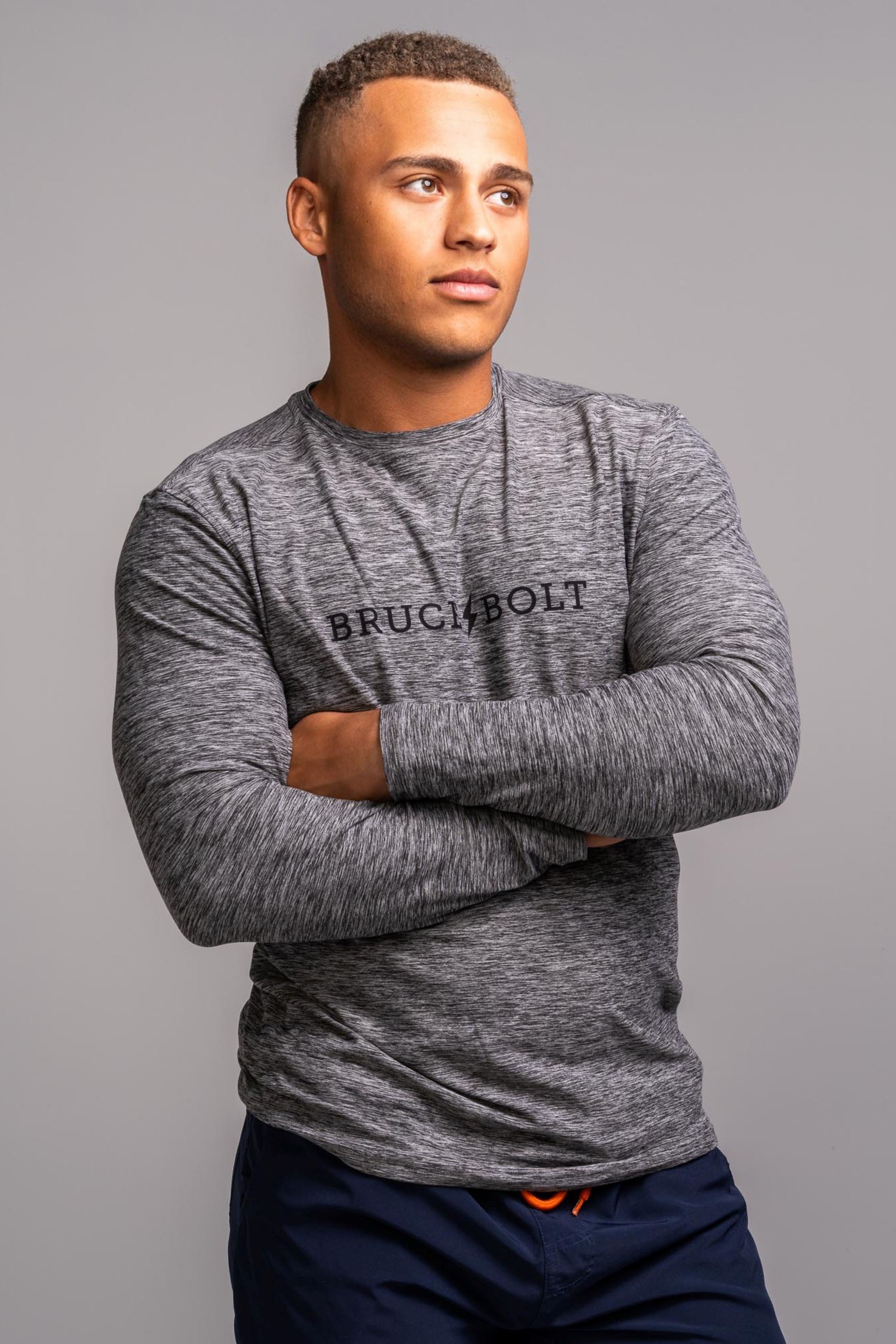 SuperSoft Long Sleeve T-Shirt for Workouts & Casual Wear | BRUCE BOLT