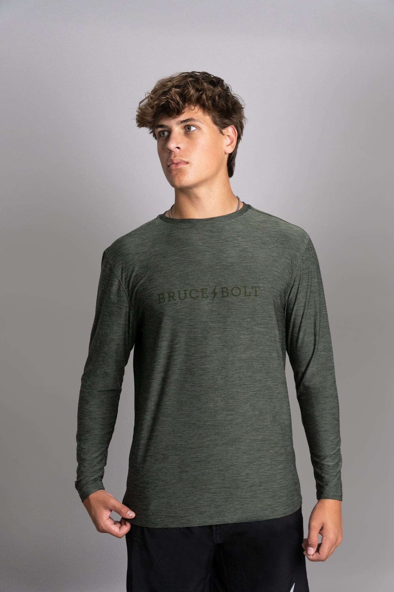 SuperSoft Long Sleeve T-Shirt for Workouts & Casual Wear | BRUCE BOLT