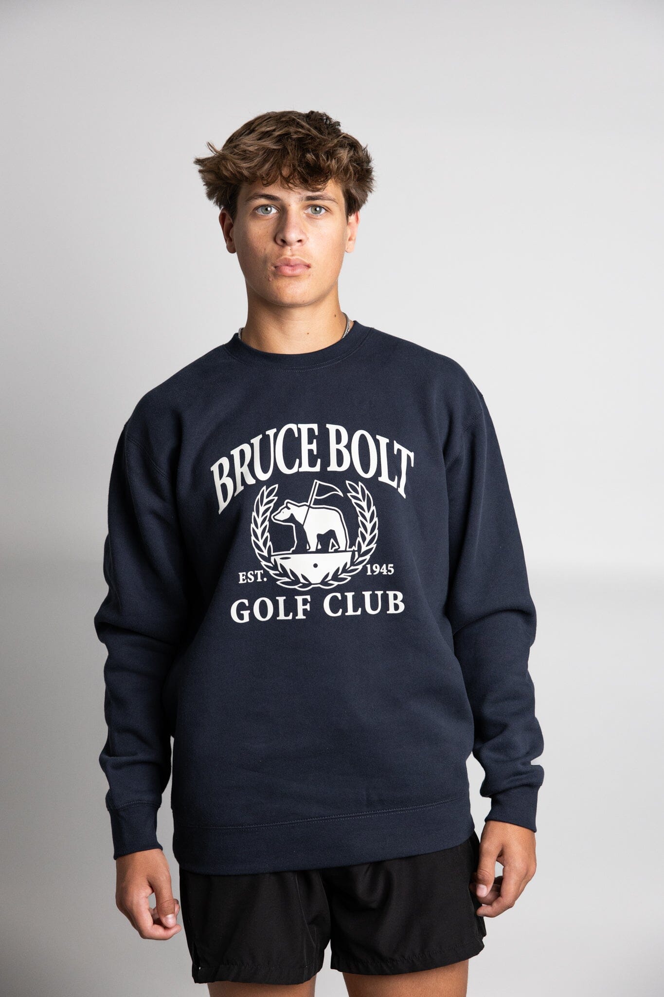 Premium Heavyweight Cotton Crewneck for Dad | EST. 1945 GOLF CLUB