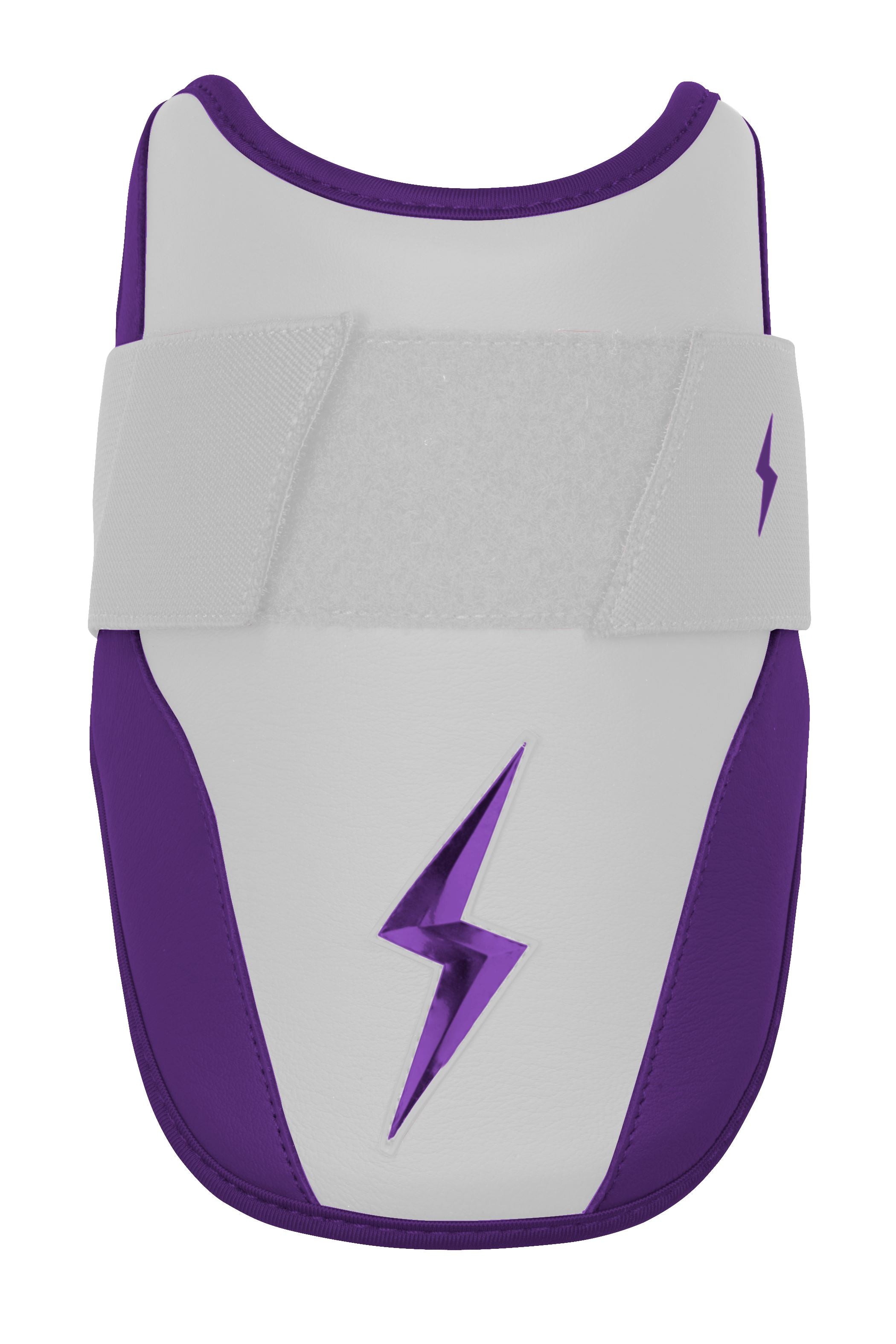 Premium Baseball Elbow Guard with Moldable Shell & Sharkskin Grip | BRUCE BOLT Chrome Series