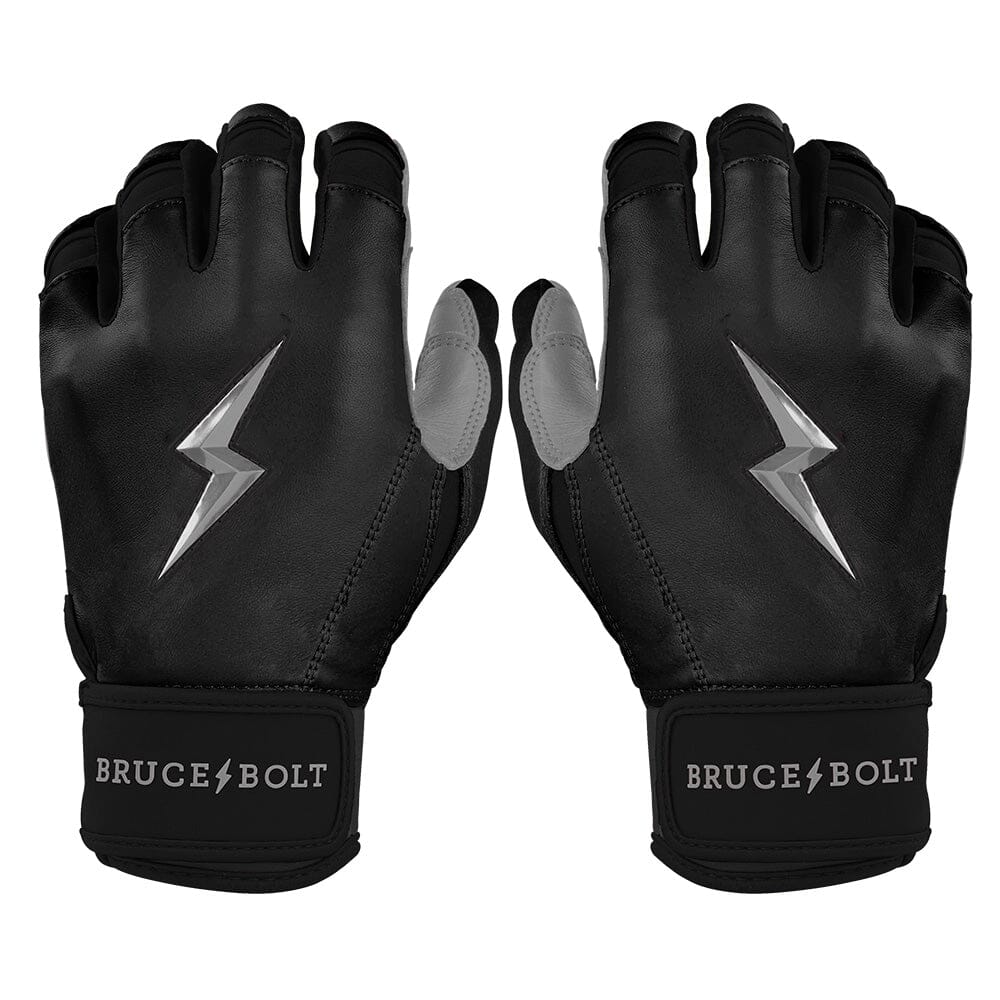 Premium Short Cuff Batting Gloves with Reinforced Palm & Wrist Support | Bruce Bolt