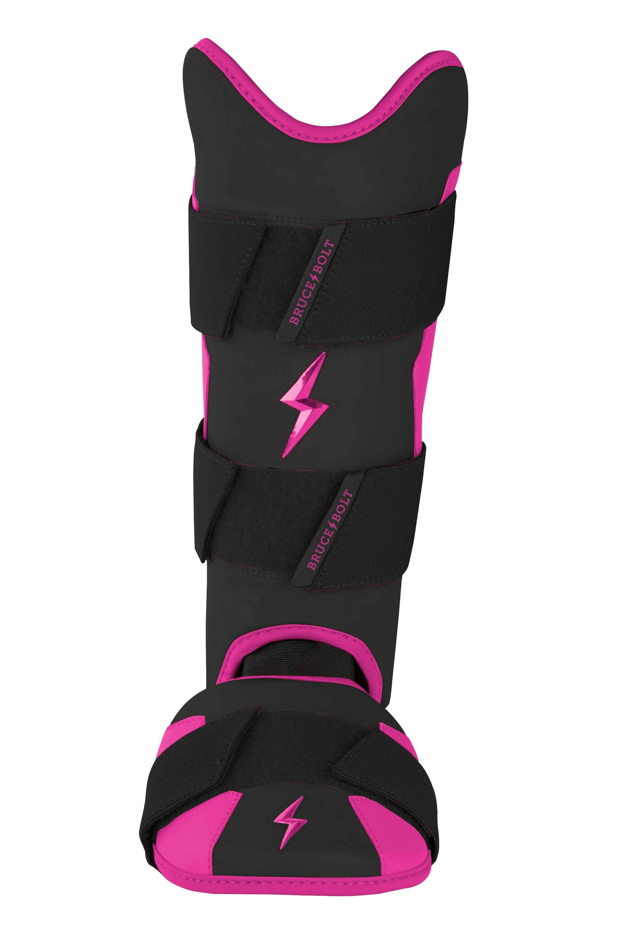 Premium Baseball Leg Guard with Moldable Shell & Shark Skin Grip | Bruce Bolt