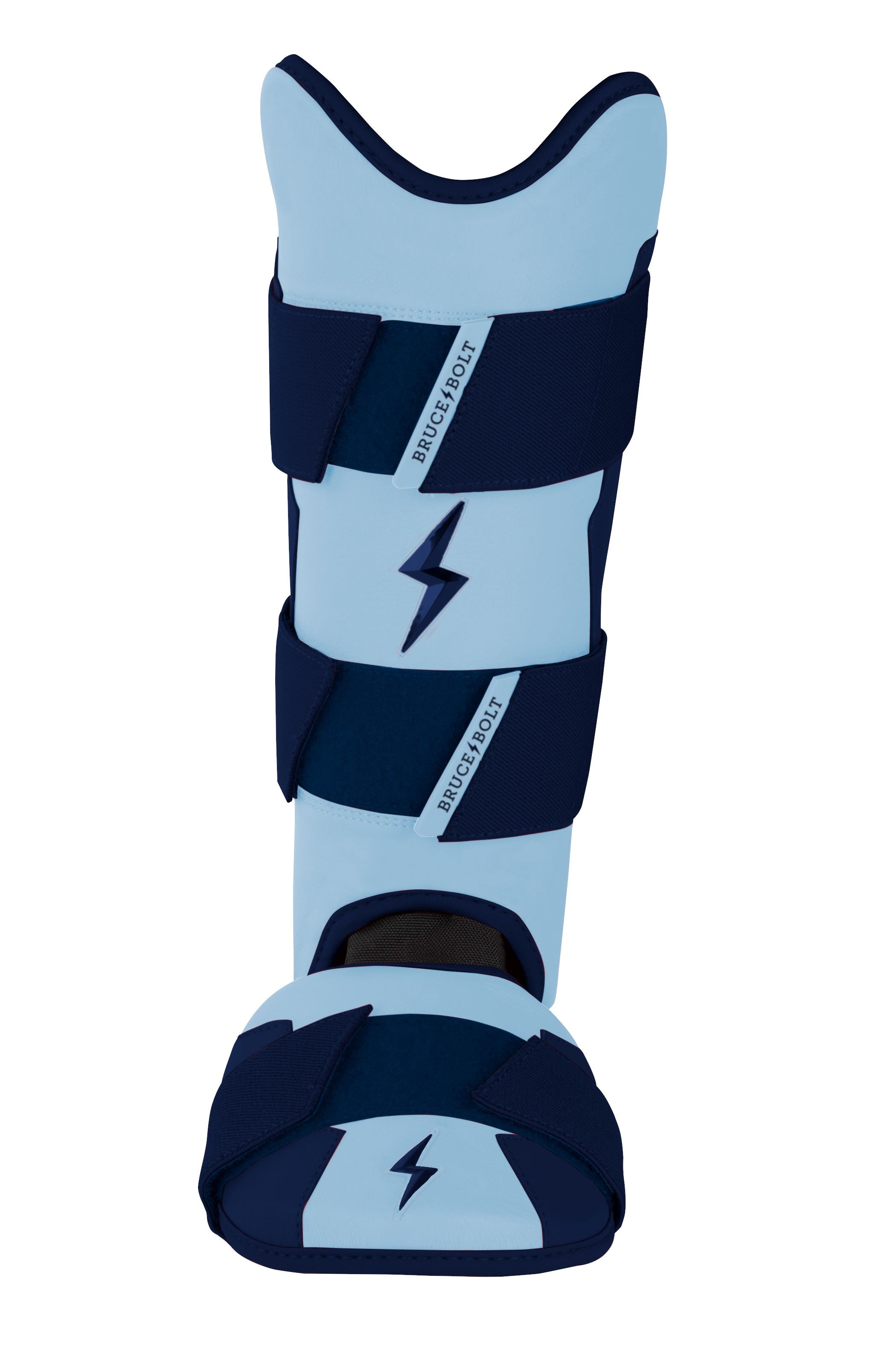 Premium Baseball Leg Guard with Moldable Shell & Shark Skin Grip | BRUCE BOLT Creator Series
