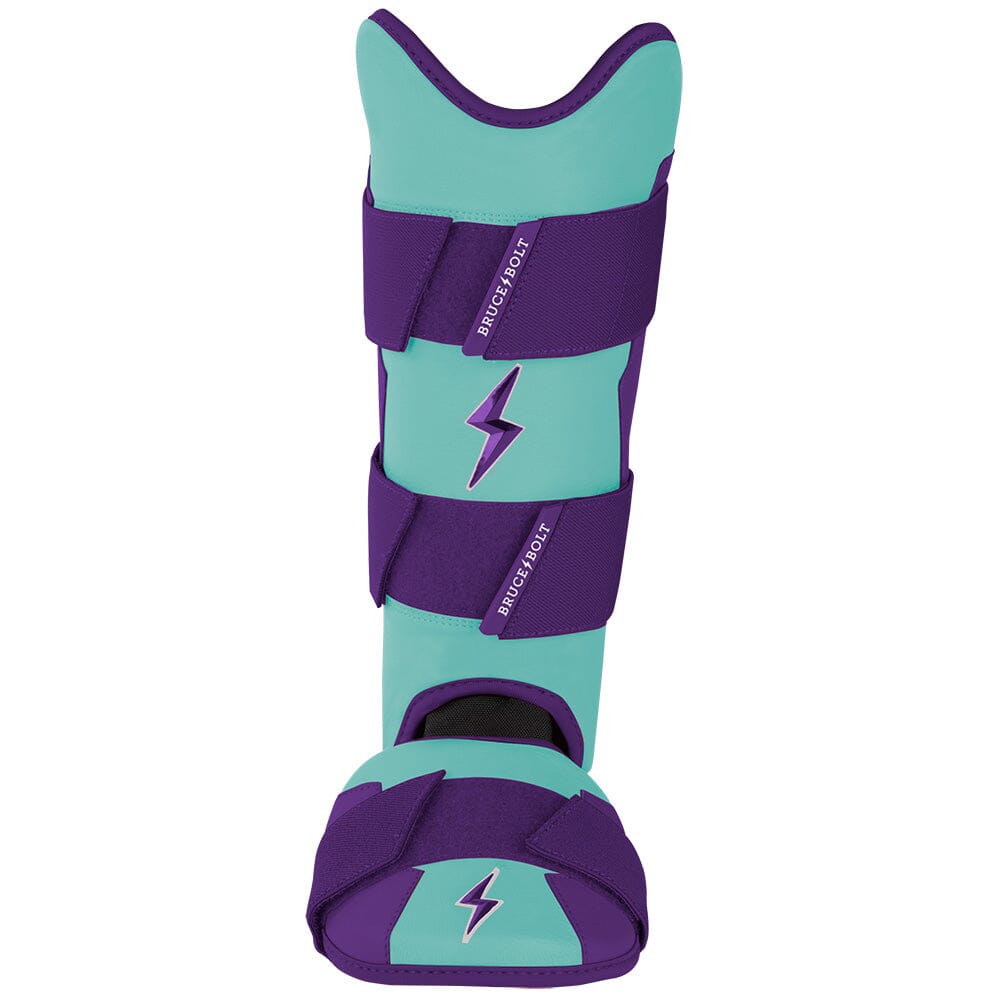 Premium Baseball Leg Guard with Moldable Shell & Shark Skin Grip | BRUCE BOLT