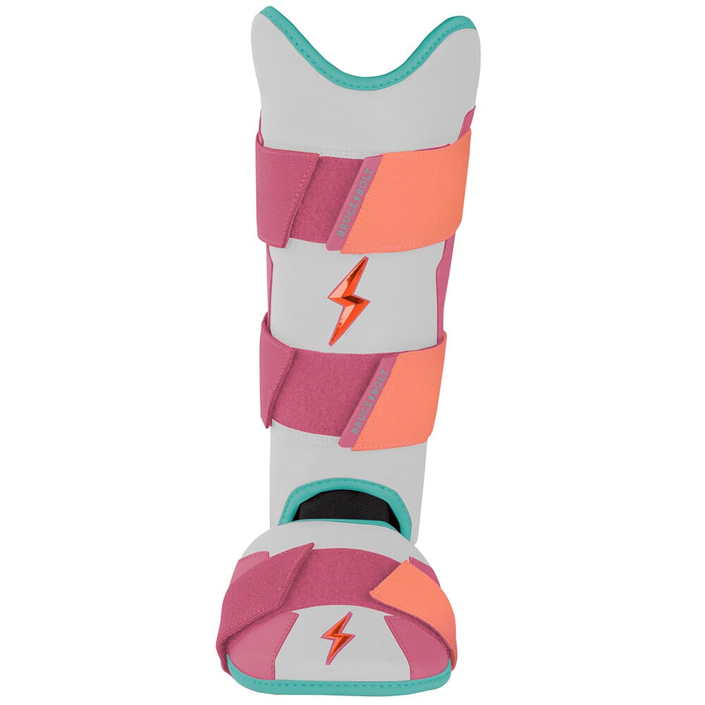 Baseball Leg Guards with Moldable Shell & Shark Skin Grip | BRUCE BOLT