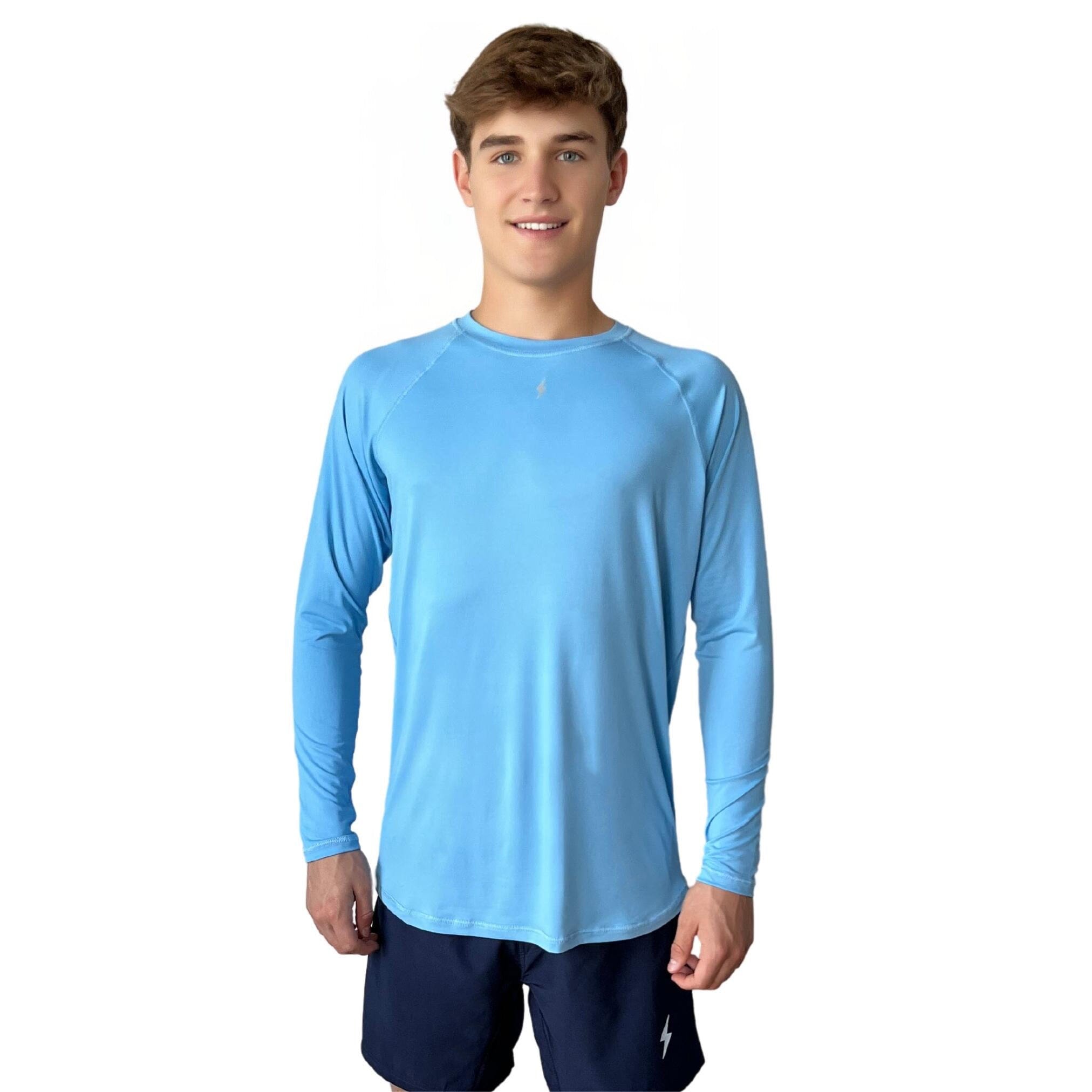 Performance Long Sleeve T-Shirt with Moisture-Wicking & Reflective Logo | BRUCE BOLT