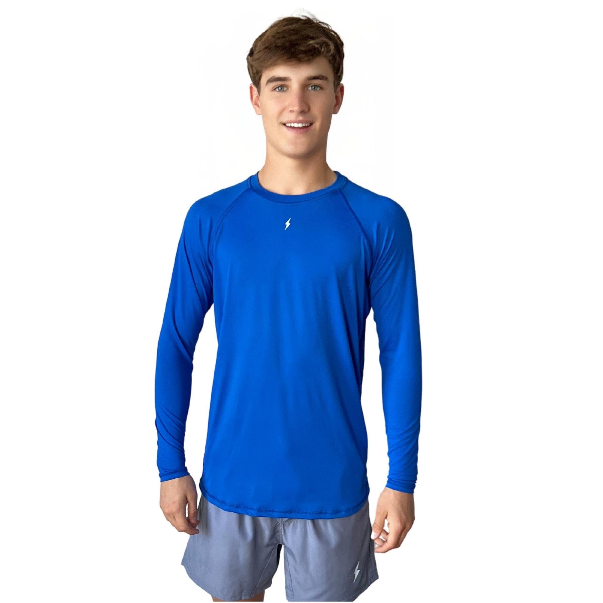 Performance Long Sleeve T-Shirt with Moisture-Wicking & Reflective Logo | BRUCE BOLT