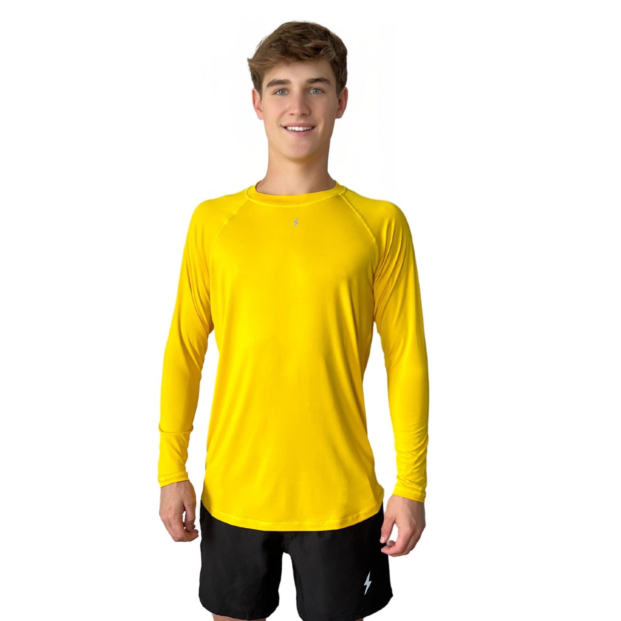 Performance Long Sleeve T-Shirt with Reflective Logo & Moisture-Wicking | BRUCE BOLT