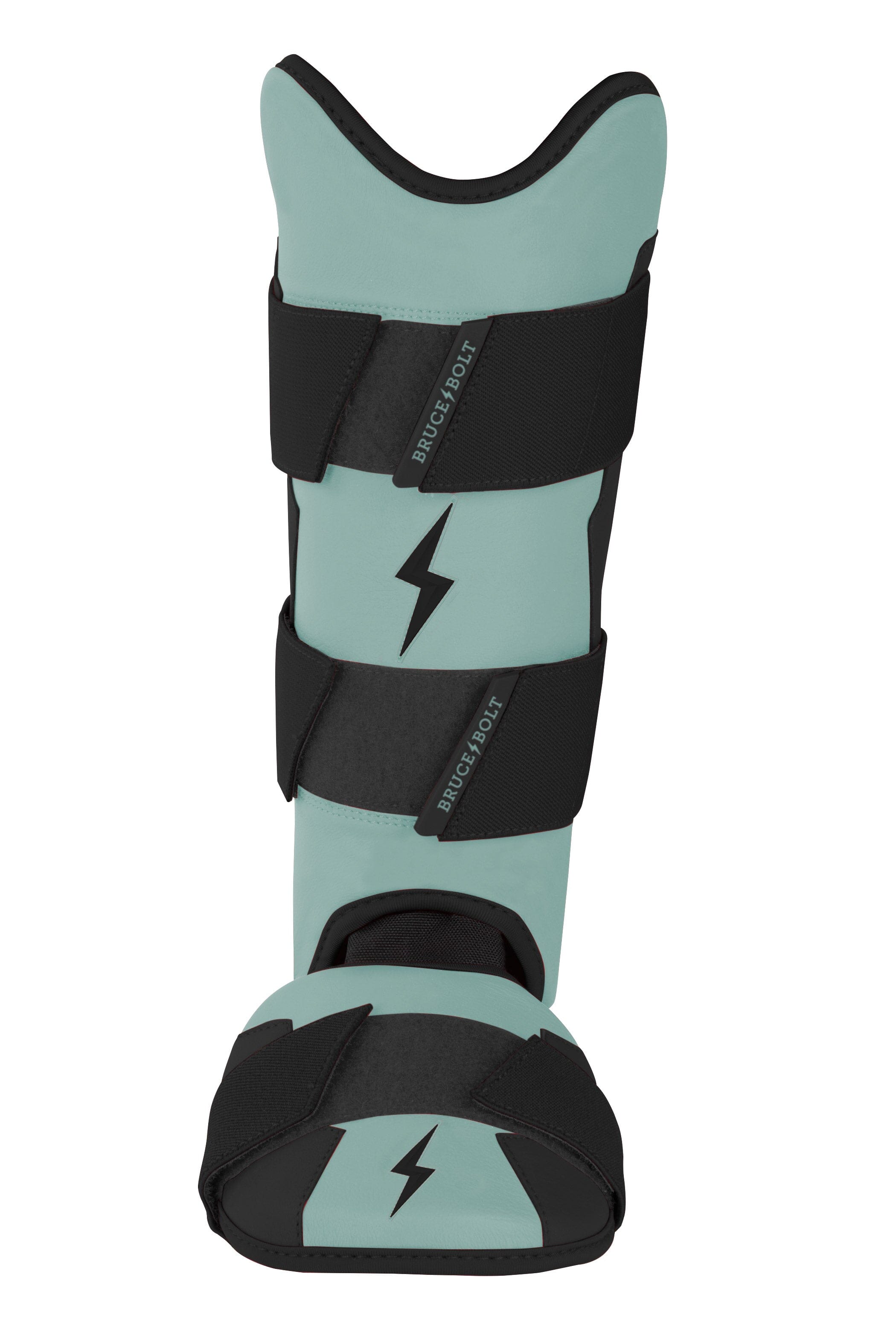 Baseball Leg Guard with Moldable Shell & Shark Skin Grip | BRUCE BOLT Patriot Series