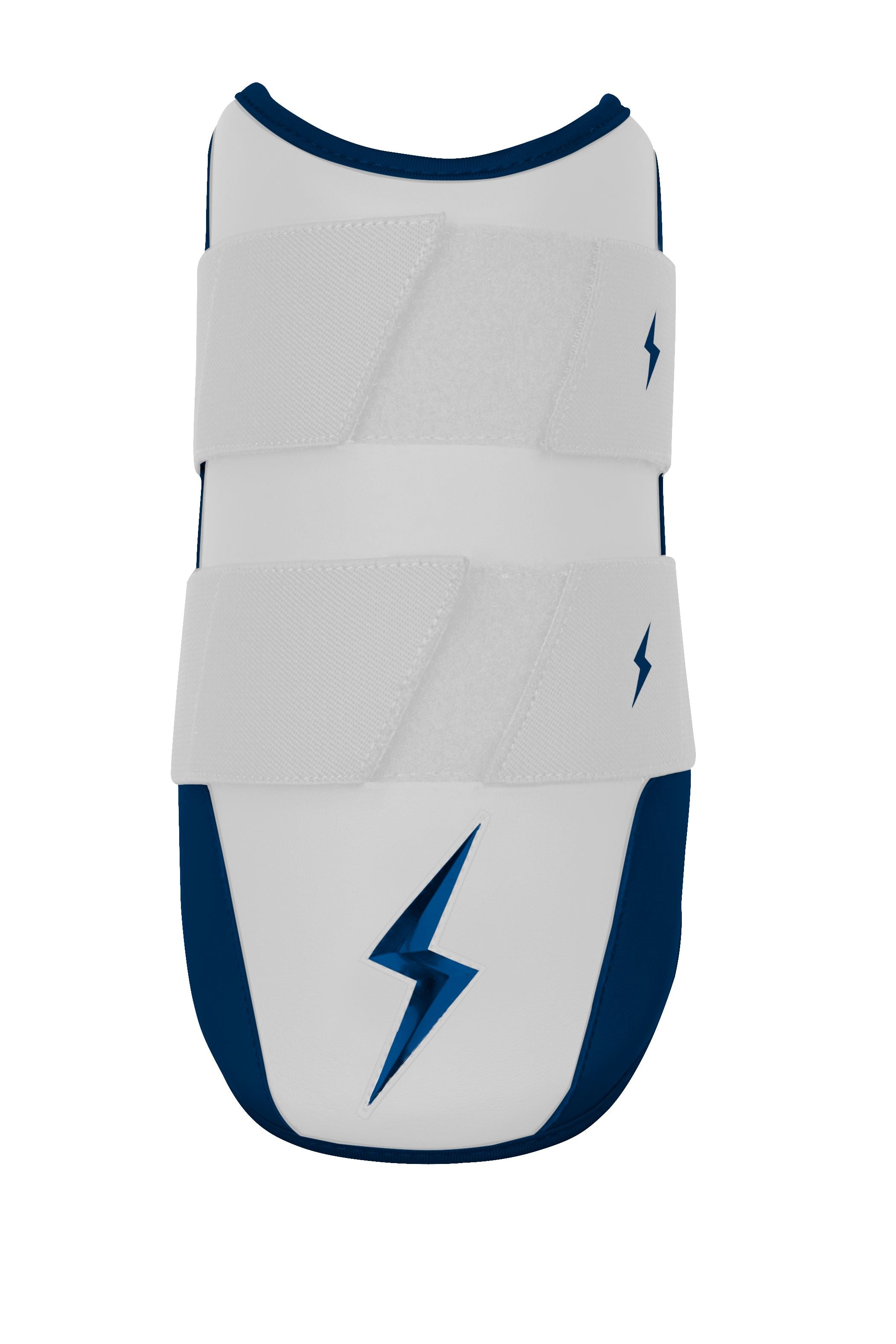 Premium Pro 9" Elbow Guard for Baseball | Bruce Bolt Chrome Navy