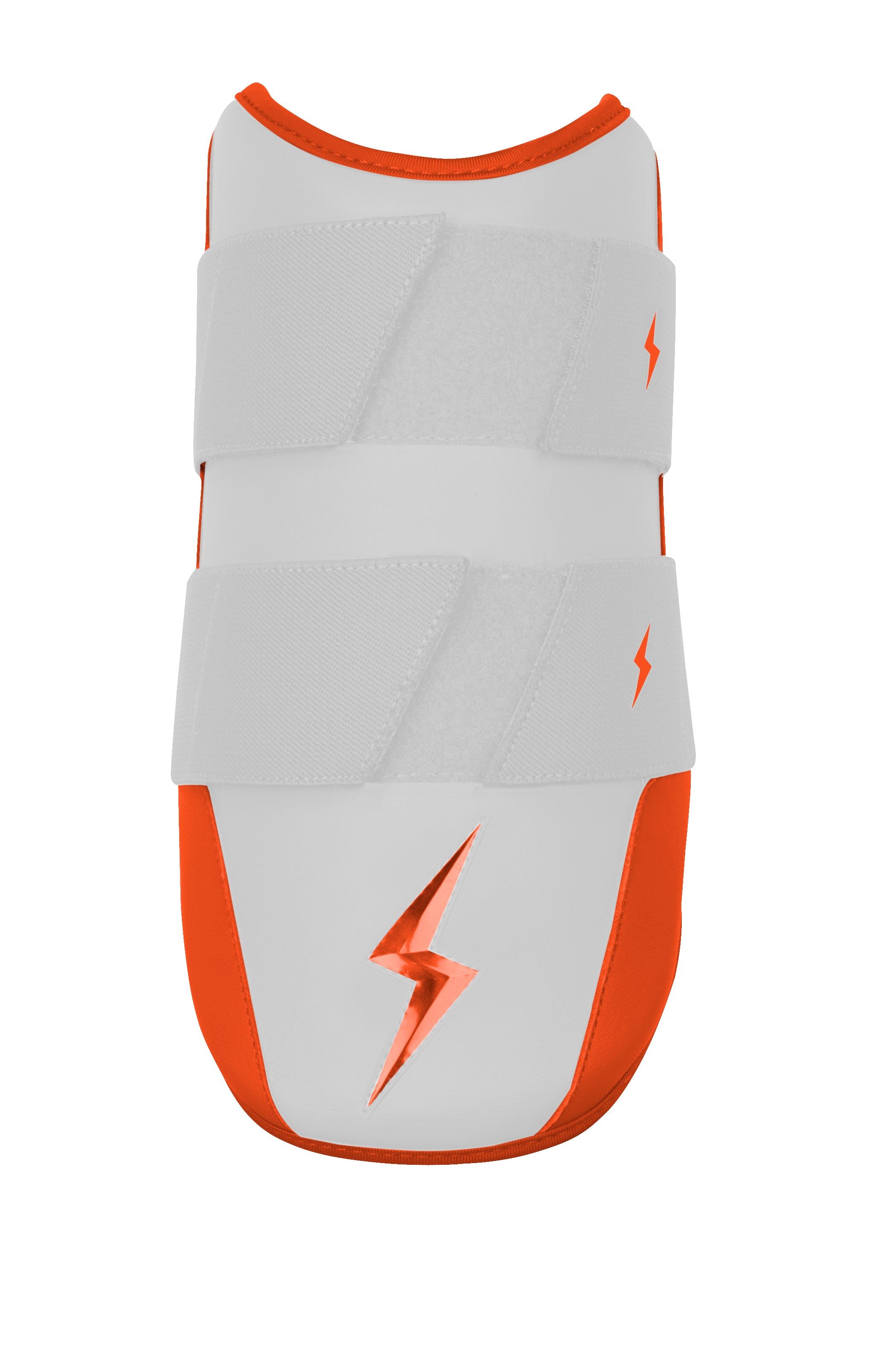 Premium Pro 9" Elbow Guard for Baseball | Bruce Bolt Chrome Orange