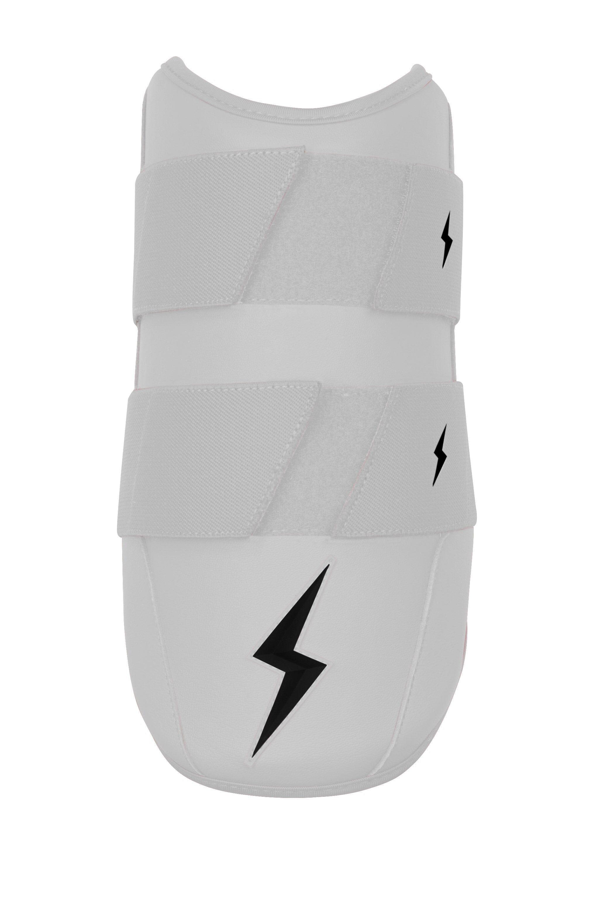 Premium Pro 9" Elbow Guard for Baseball | Bruce Bolt White
