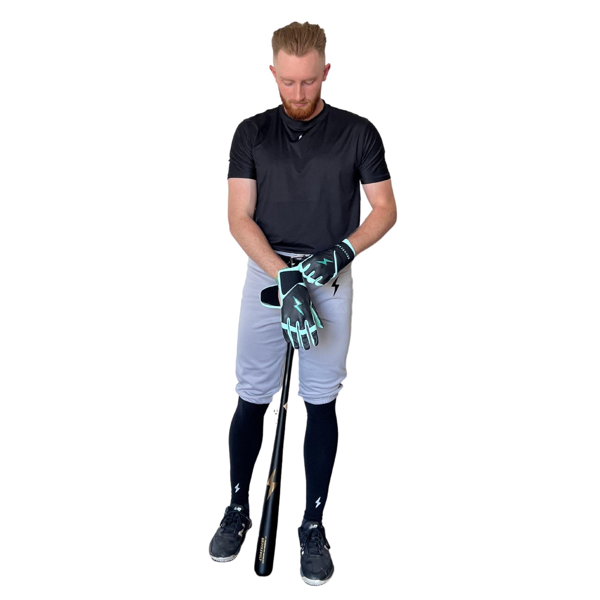 Premium Pro Baseball Shorts - Above the Knee Cut & Non-Slip Waistband | BRUCE BOLT