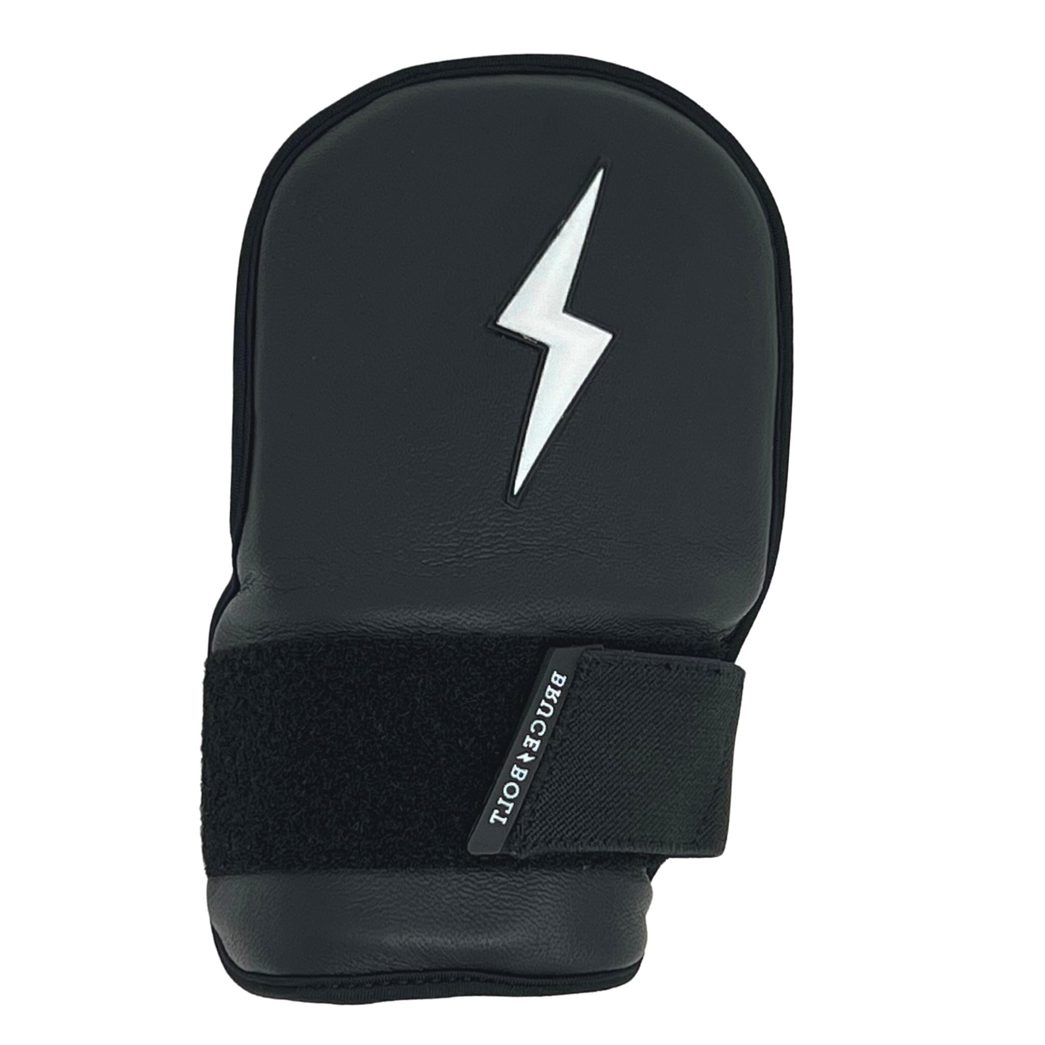 Left Hand Guard for Baseball - Moldable Shell & Leather | Bruce Bolt Premium Pro