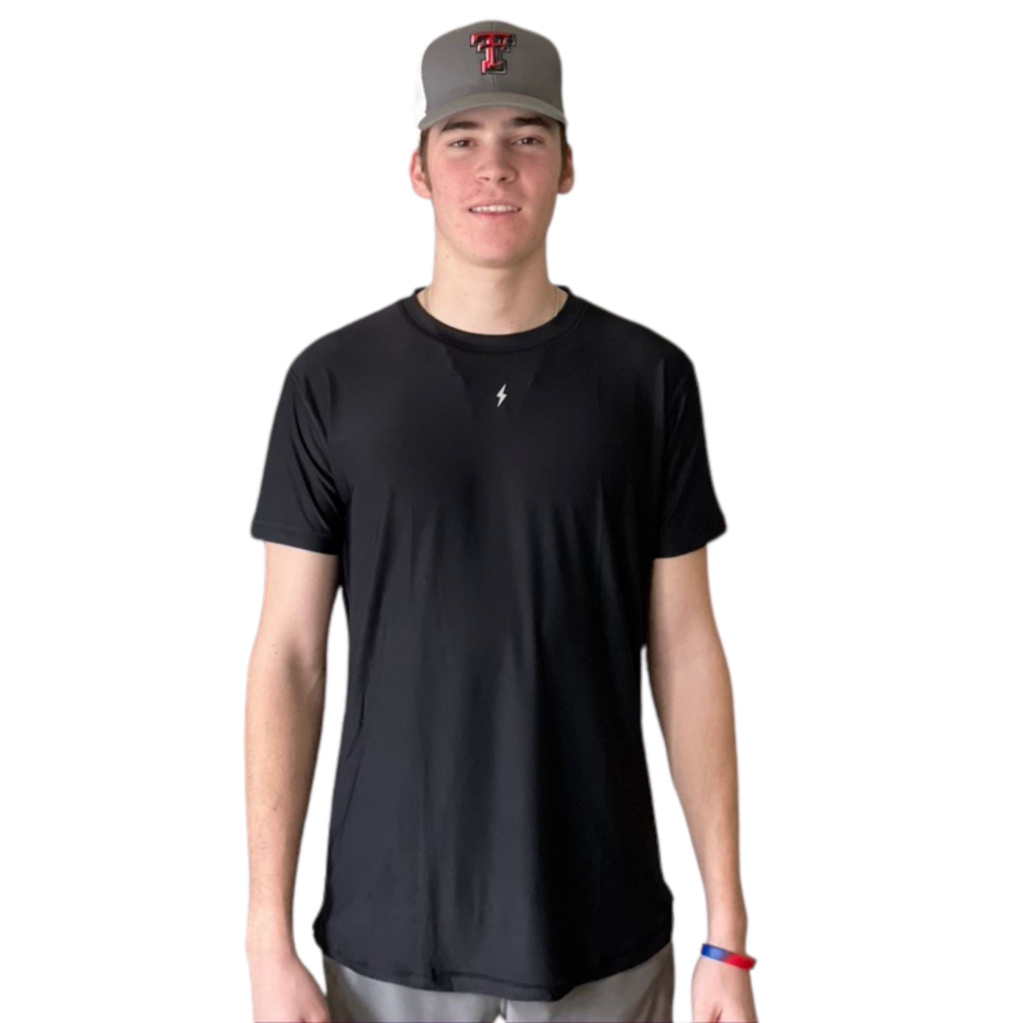 Performance T-Shirt with Moisture-Wicking & Reflective Logo | BRUCE BOLT
