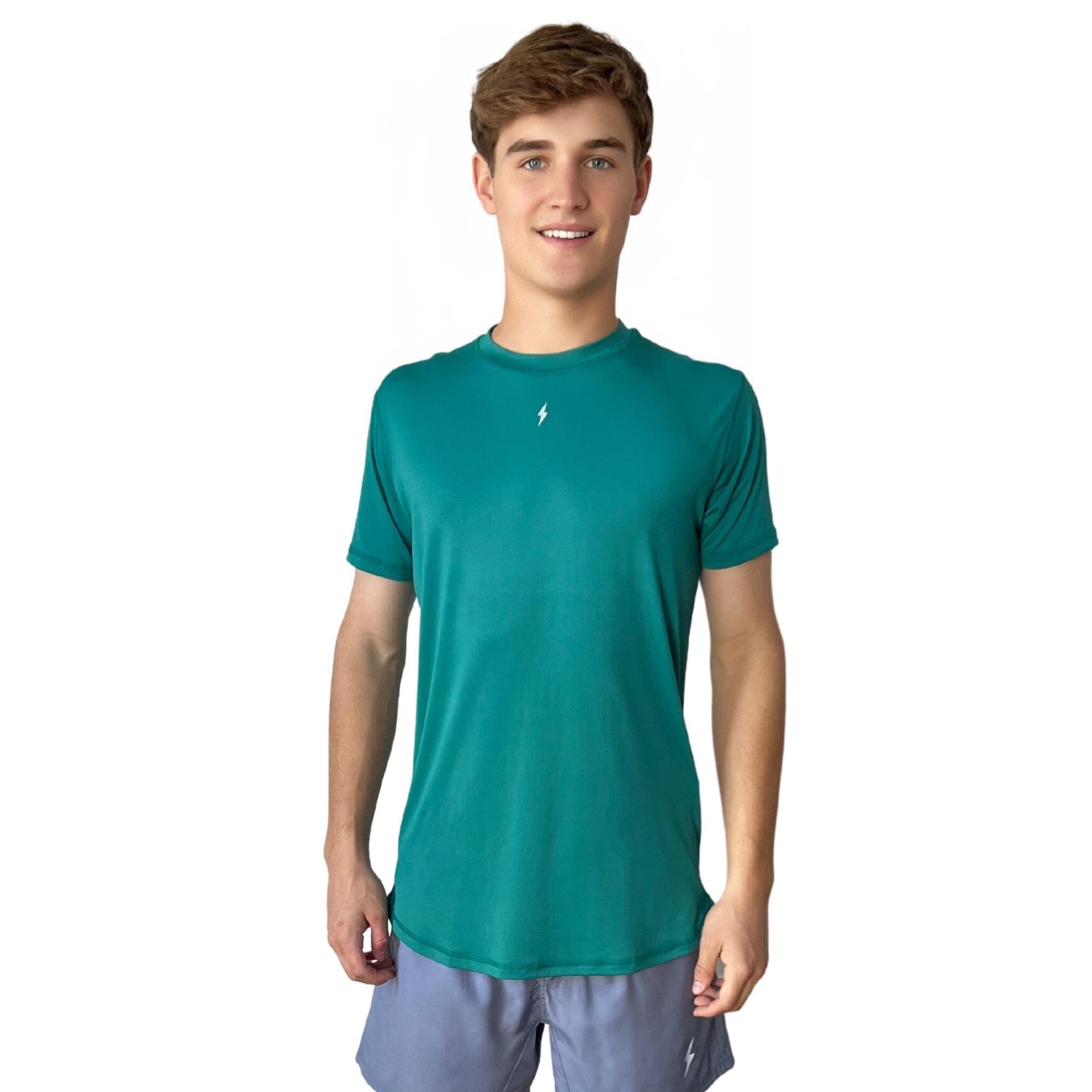 Performance T-Shirt with Moisture-Wicking & Reflective Logo | BRUCE BOLT