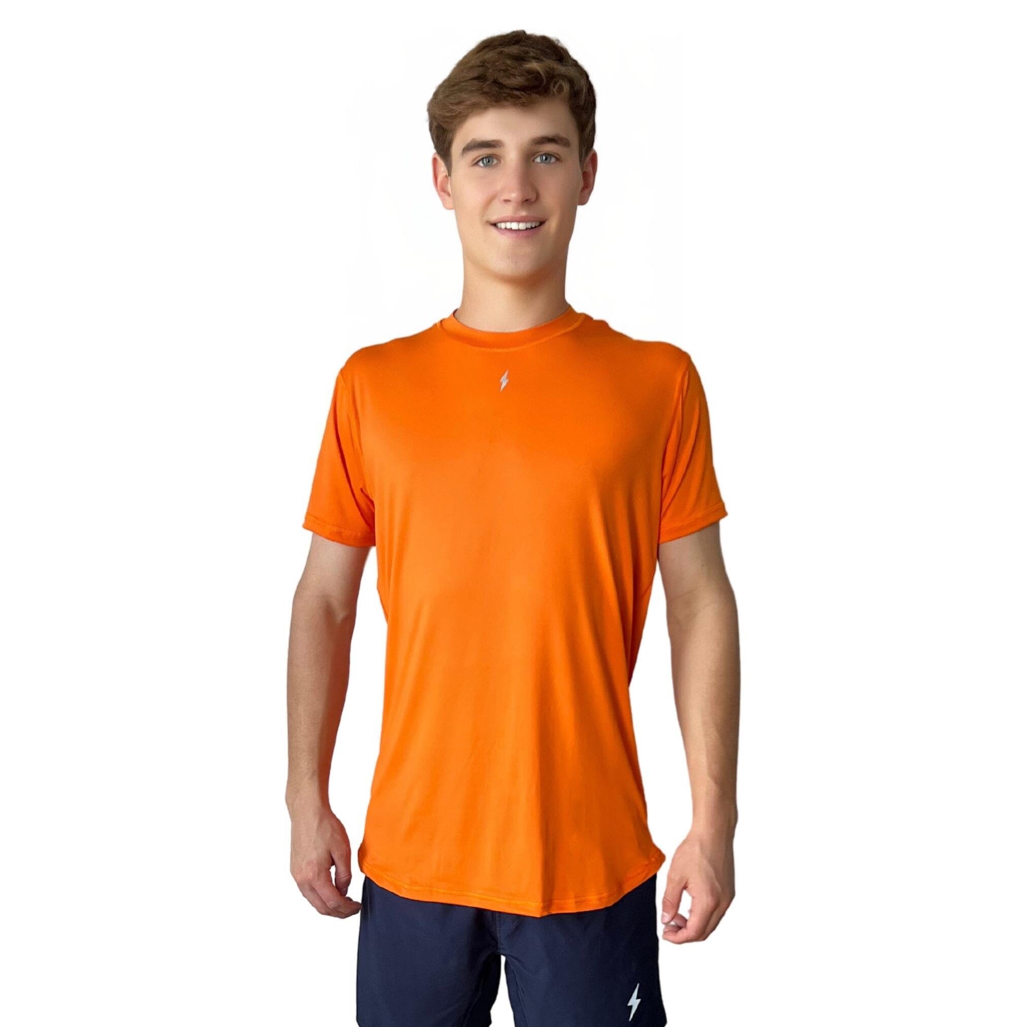 Performance T-Shirt with Moisture-Wicking & Reflective Logo | BRUCE BOLT