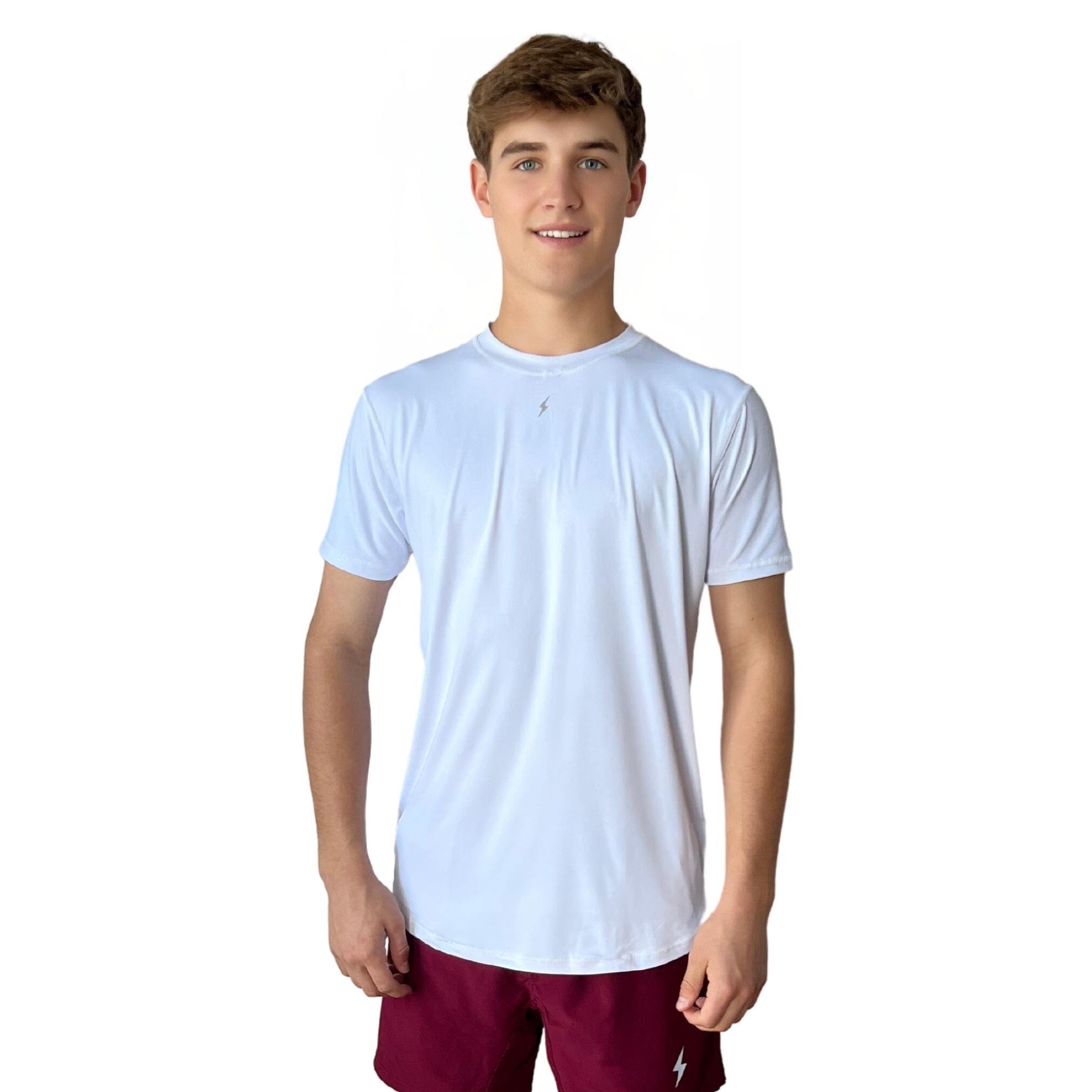 Performance T-Shirt with Moisture-Wicking & Reflective Logo | BRUCE BOLT