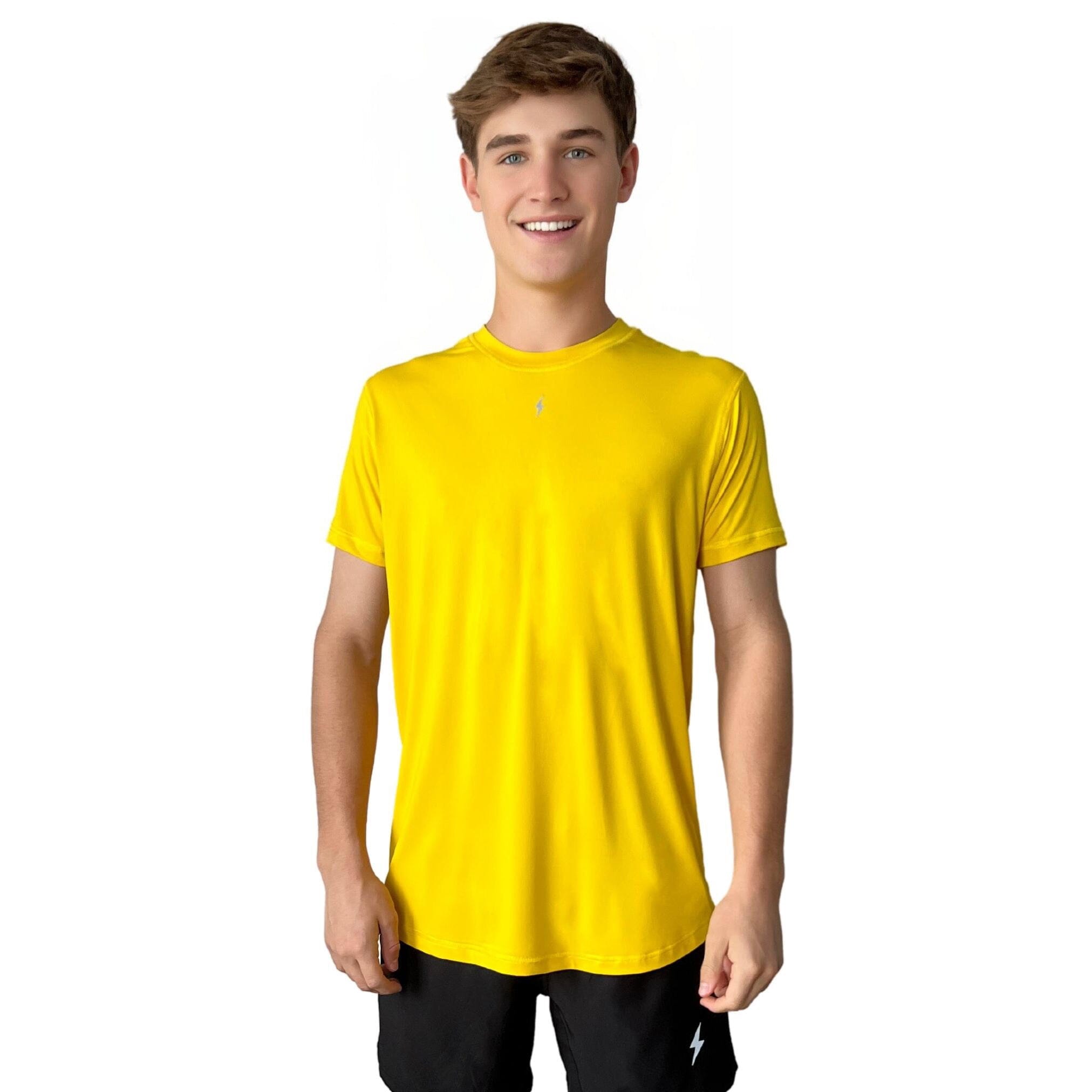 Performance T-Shirt with Moisture-Wicking & Reflective Logo | BRUCE BOLT
