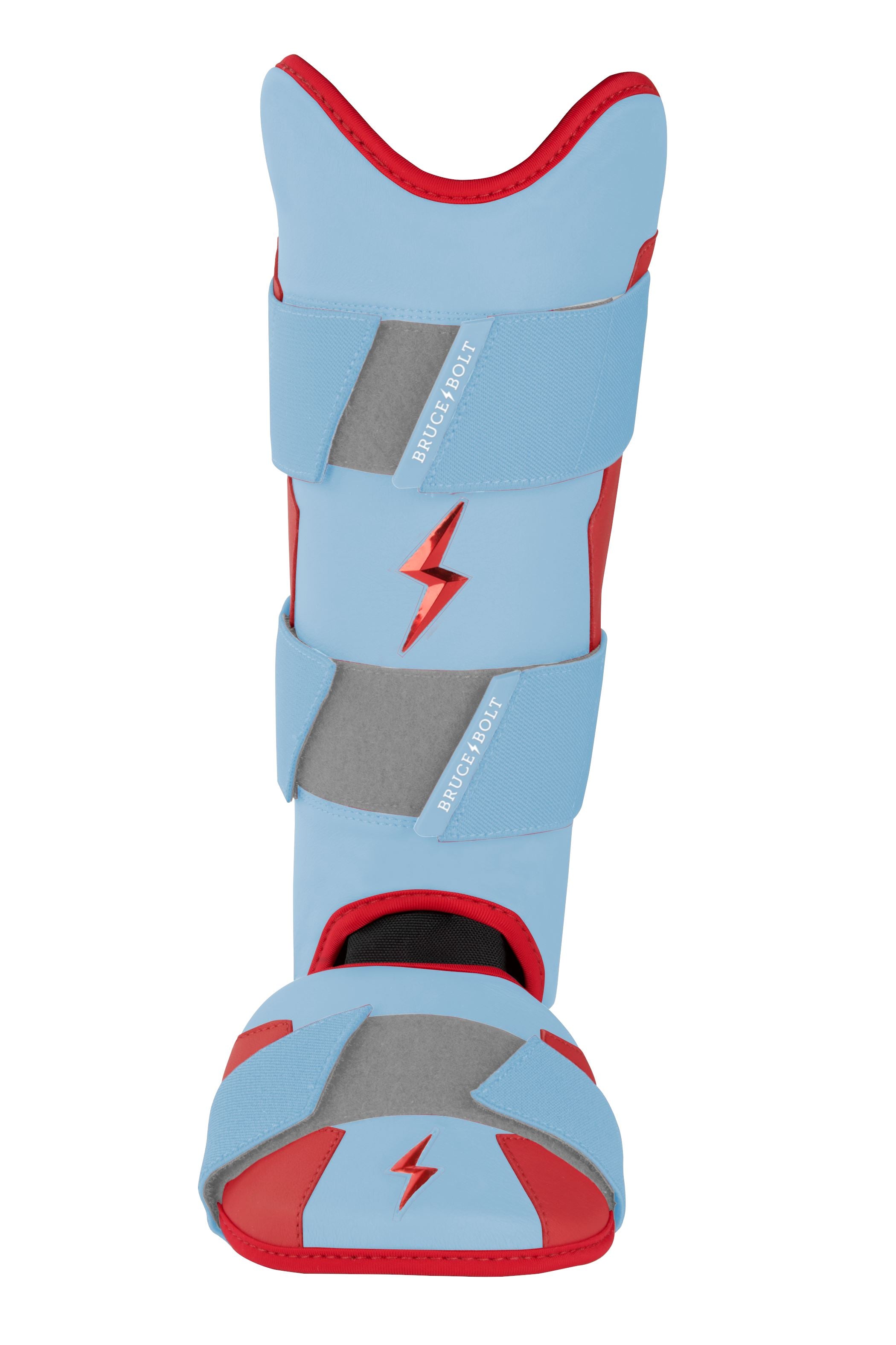 Baseball Leg Guard with Moldable Shell & Shark Skin Grip | BRUCE BOLT