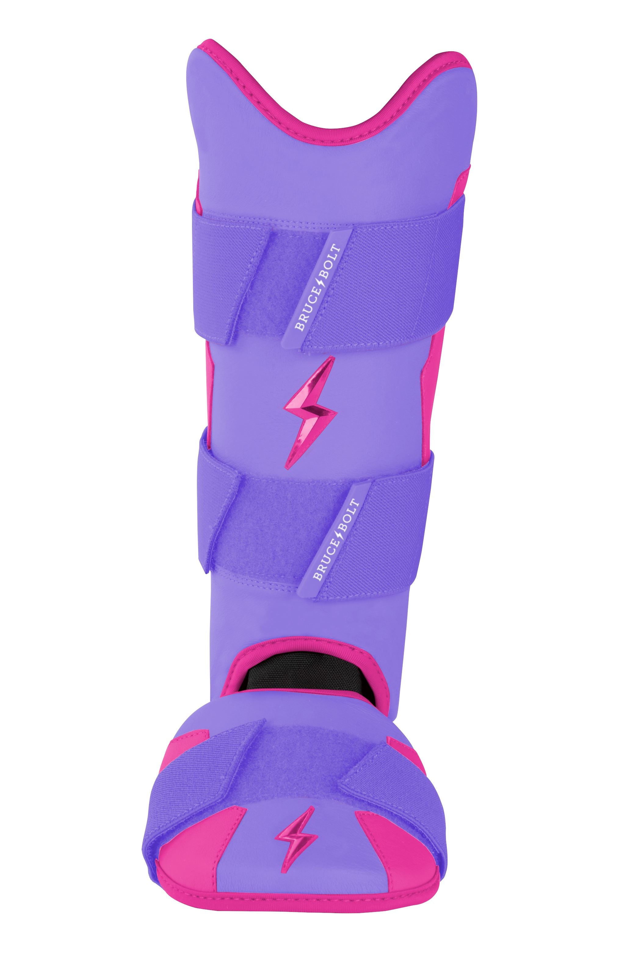 Baseball Leg Guard with Moldable Shell & Shark Skin Grip | BRUCE BOLT