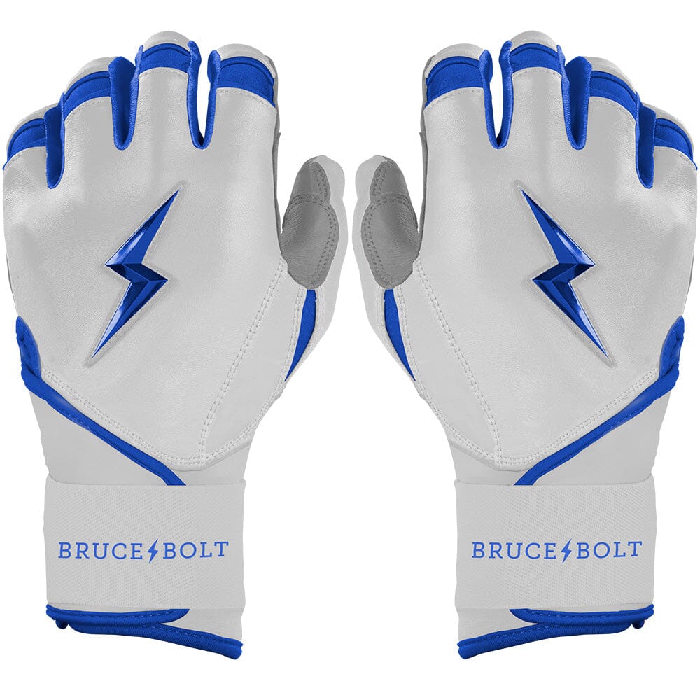 Premium Long Cuff Batting Gloves with Cabretta Leather | Bruce Bolt