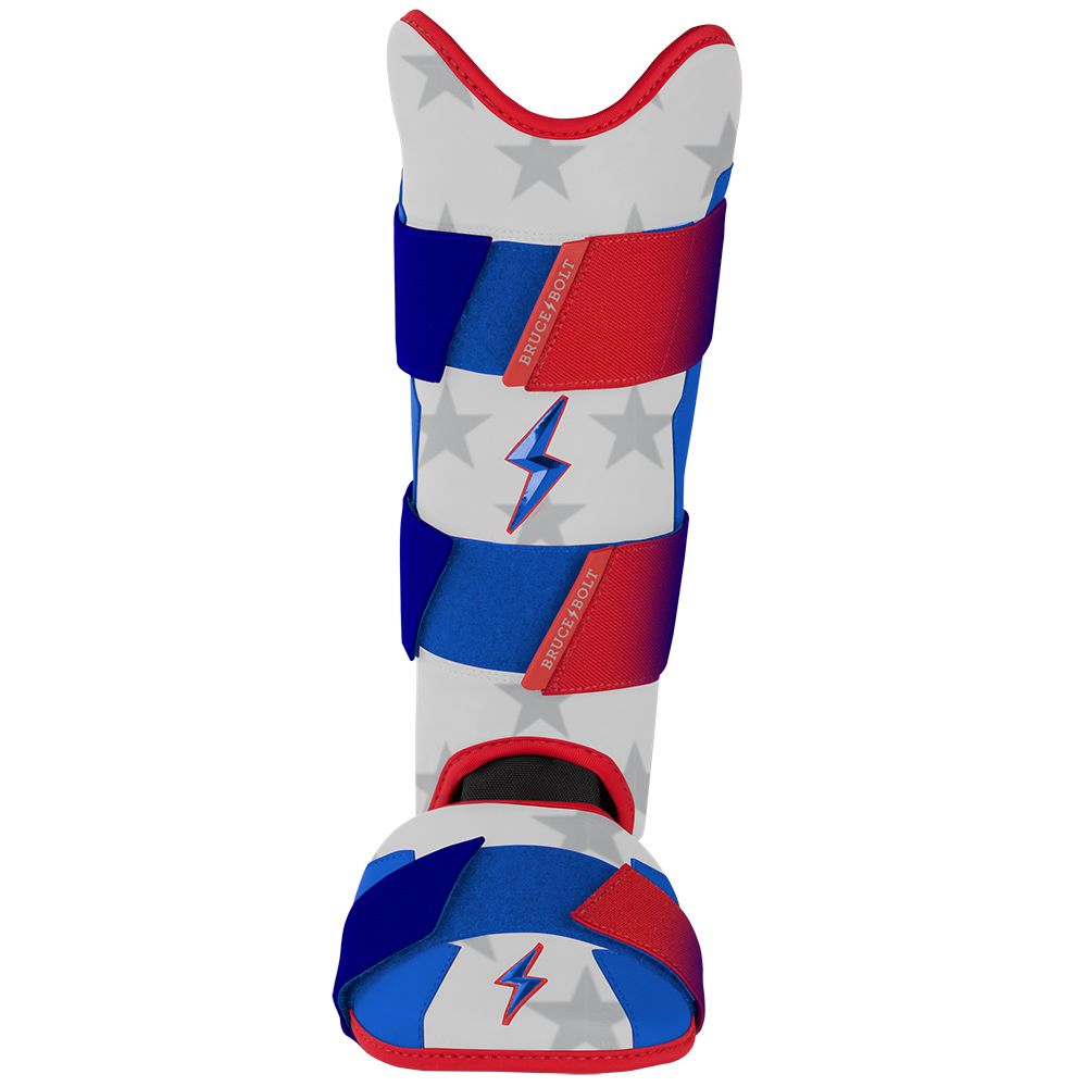 Premium Ambidextrous Baseball Leg & Ankle Guards with Moldable Shell | Bruce Bolt
