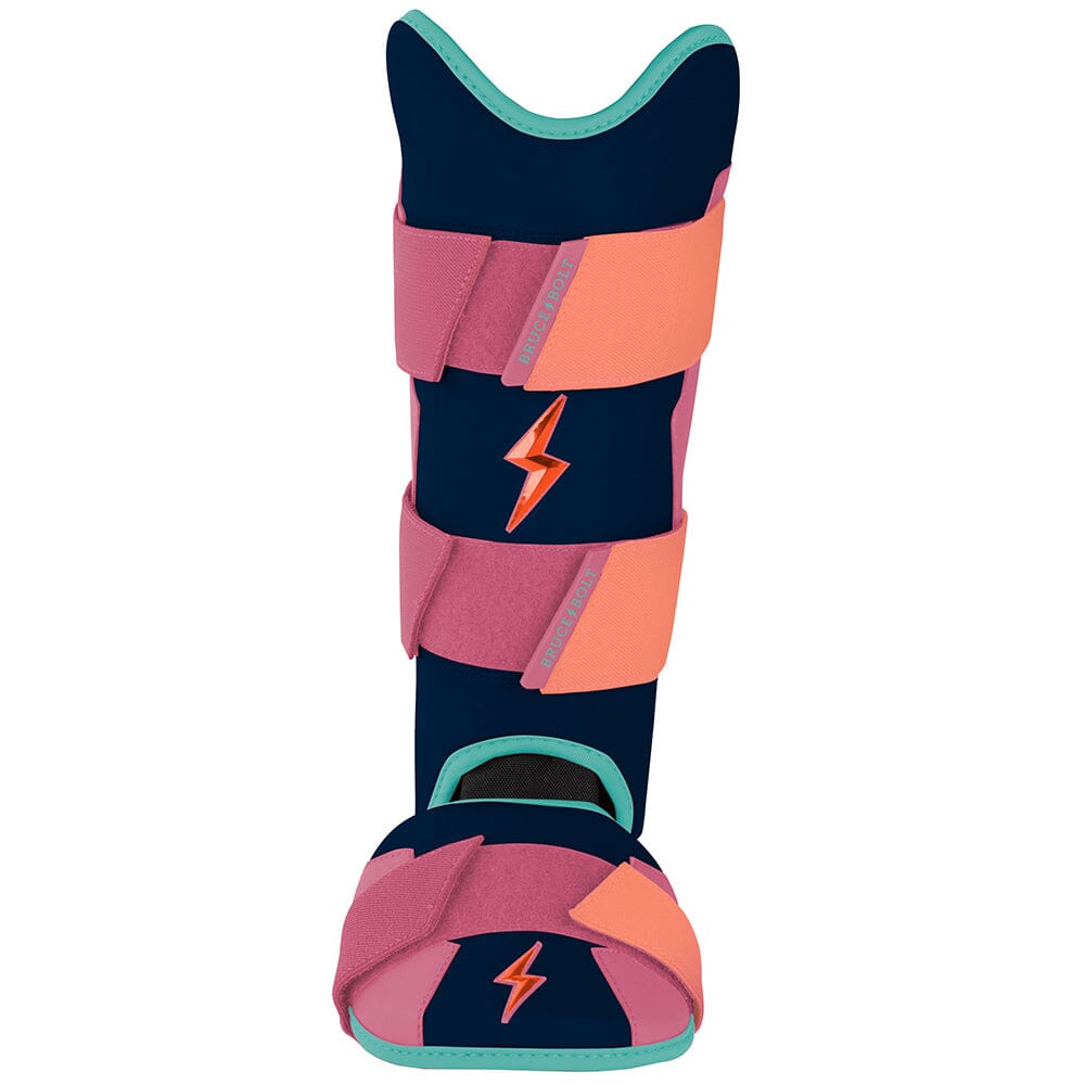 Premium Baseball Leg & Ankle Guards with Moldable Shell & Shark Skin Grip | Bruce Bolt