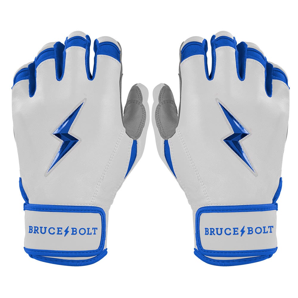 Premium Short Cuff Batting Gloves with Reinforced Palm & Wrist Support | ROYAL Pro Chrome Series