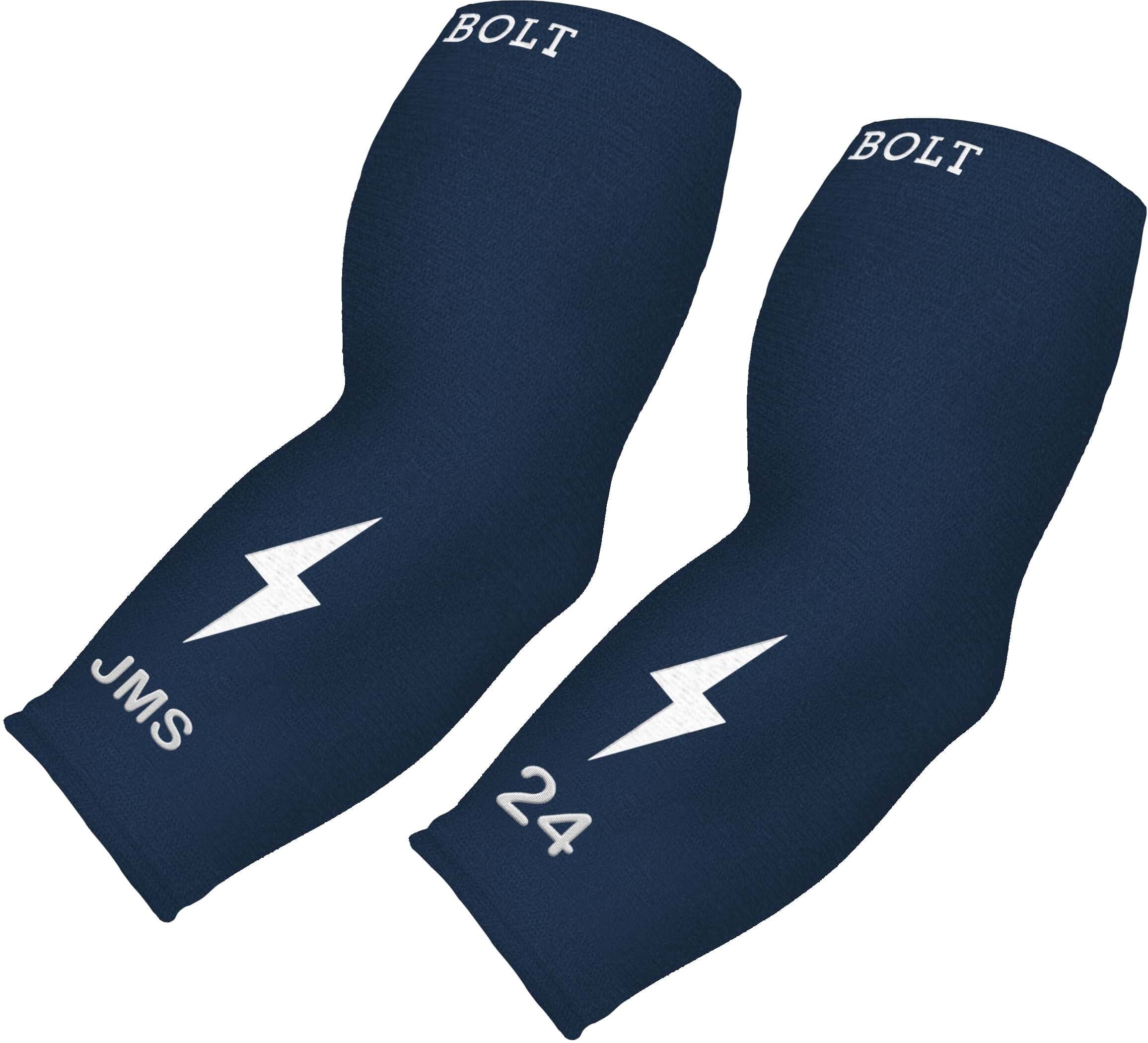 Compression Arm Sleeve 3/4 Length for Sports & Recovery | Bruce Bolt Navy