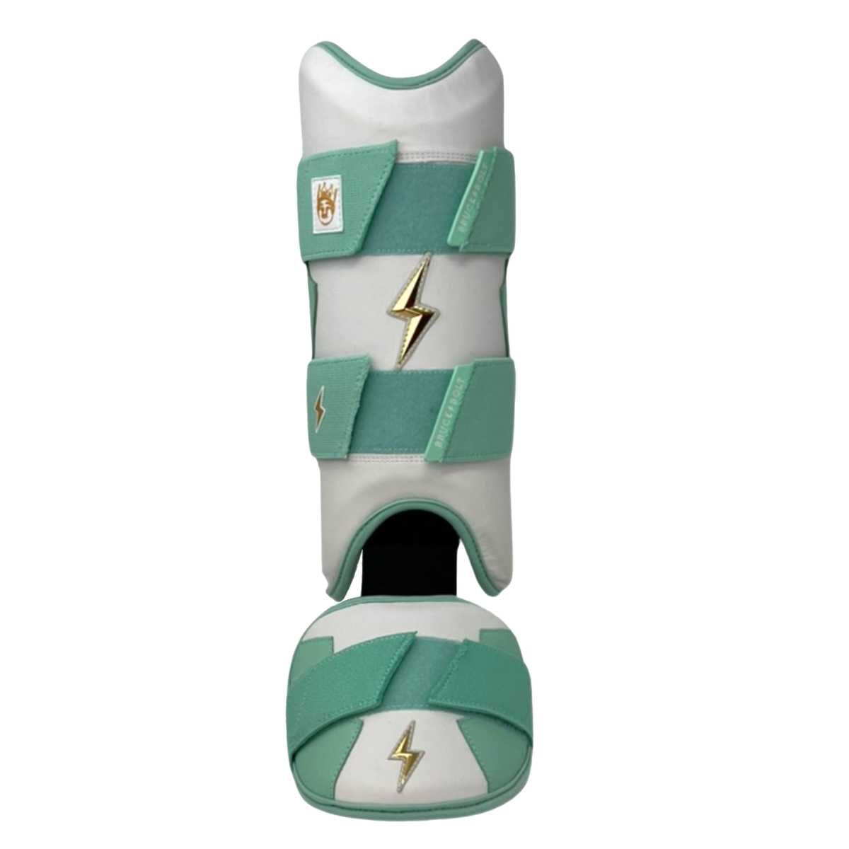 Ambidextrous Baseball Leg Guard with Moldable Shell & Shark Skin Grip | King of JuCo