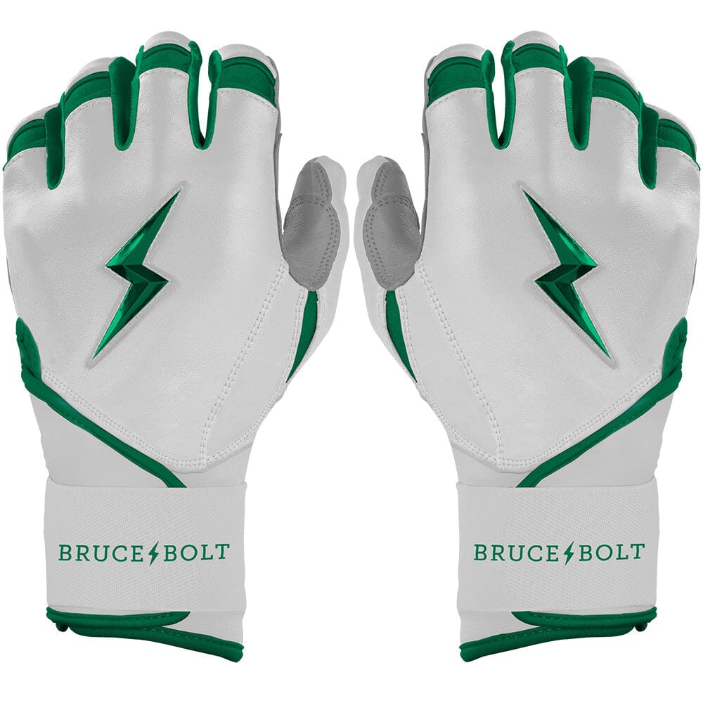 Premium Long Cuff Batting Gloves with Reinforced Palm | Bruce Bolt
